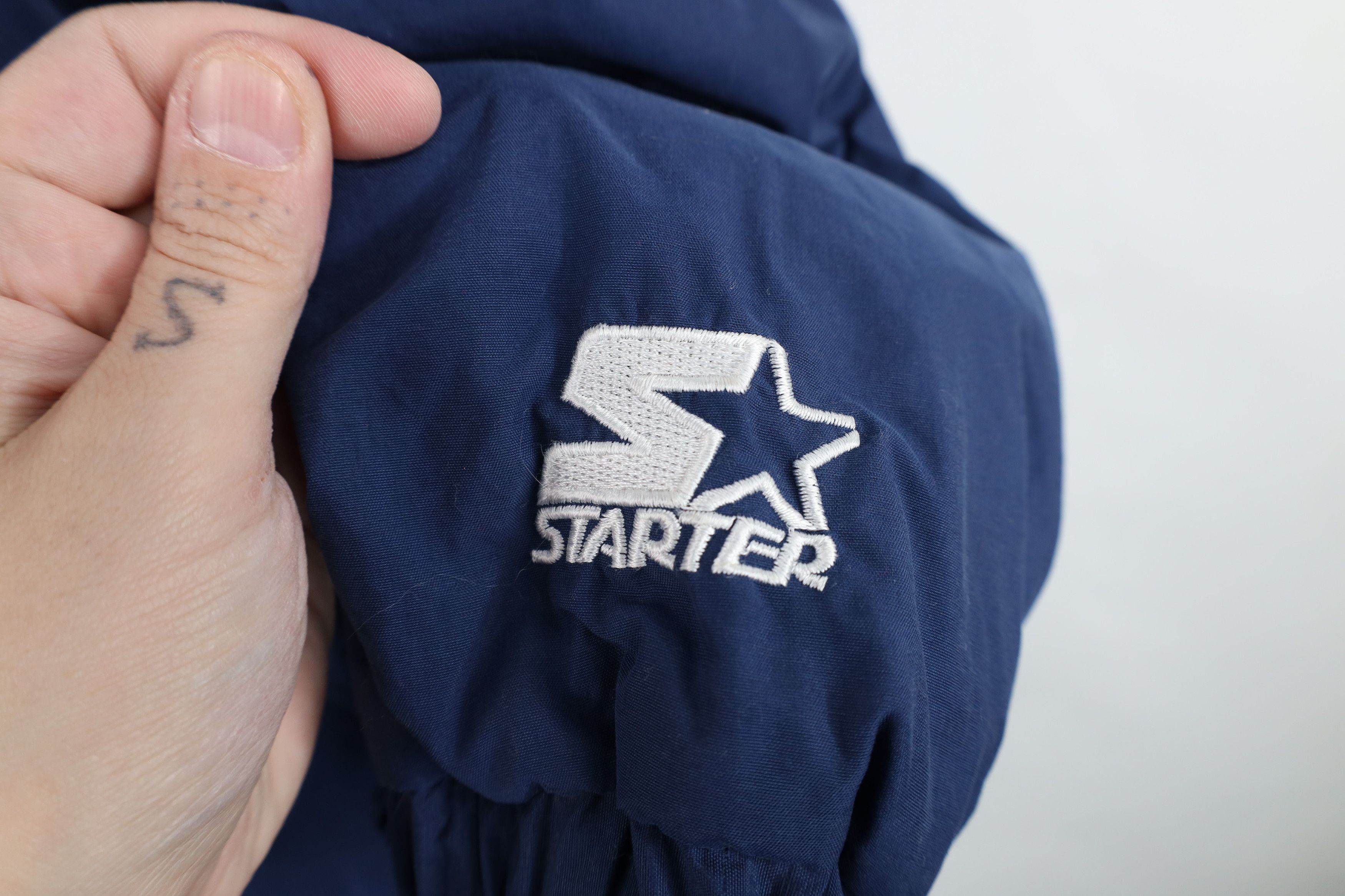 Starter Vintage 90s Starter Reversible University of Michigan Jacket Size US L / EU 52-54 / 3 - 4 Thumbnail