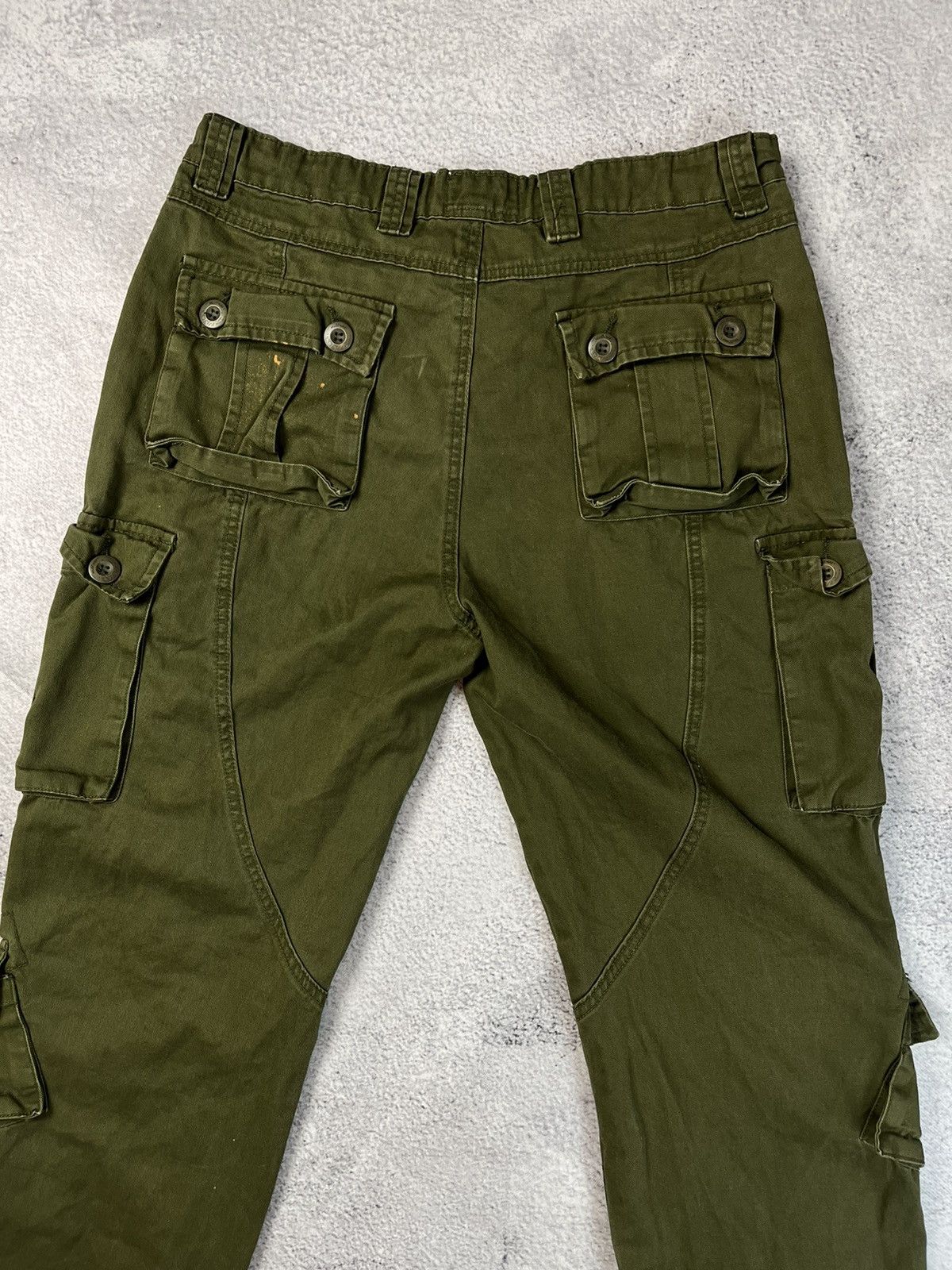 Other Vintage Military multi pocket cargo pants Y2K drill Size US 34 / EU 50 - 9 Thumbnail