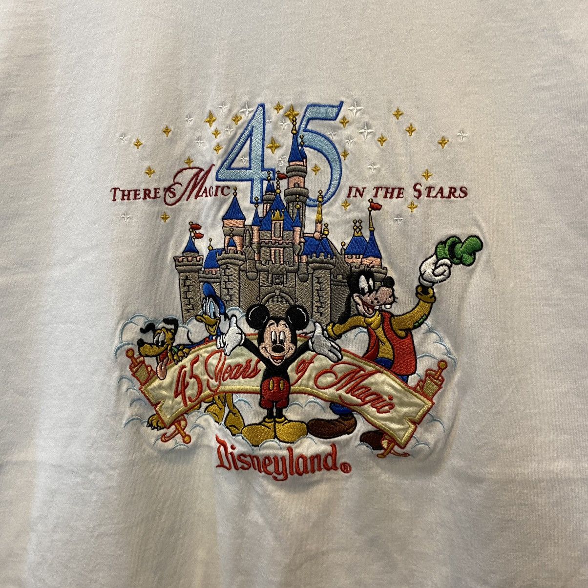 Disney VTG Rare OG 90s Disneyland 45 Years Of Magic USA L Size US L / EU 52-54 / 3 - 5 Thumbnail