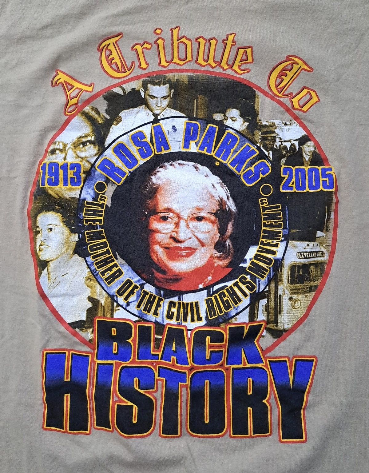 Other ROSA PARKS x A TEIBUTE TO BLACK HISTORY x Vintage T-Shirt Size US L / EU 52-54 / 3 - 3 Thumbnail