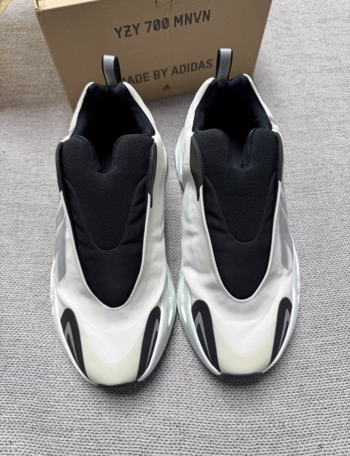 Adidas Adidas Yeezy Boost 700 MNVN Panda, Slip-on Dad Sneaker K37 Size US 7 / EU 40 - 8 Thumbnail