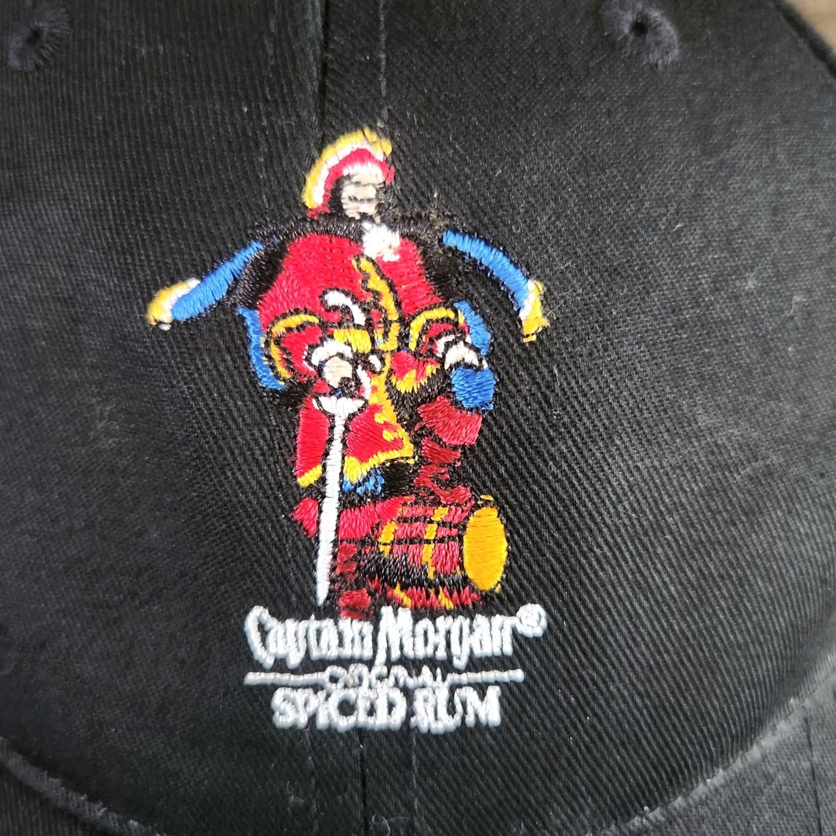 Vintage VINTAGE Captain Morgan Spiced Run Logo SnapBack Hat Cap Embroidered Black Men's Baseball Cap One Size Adjustable Black Size ONE SIZE - 2 Thumbnail