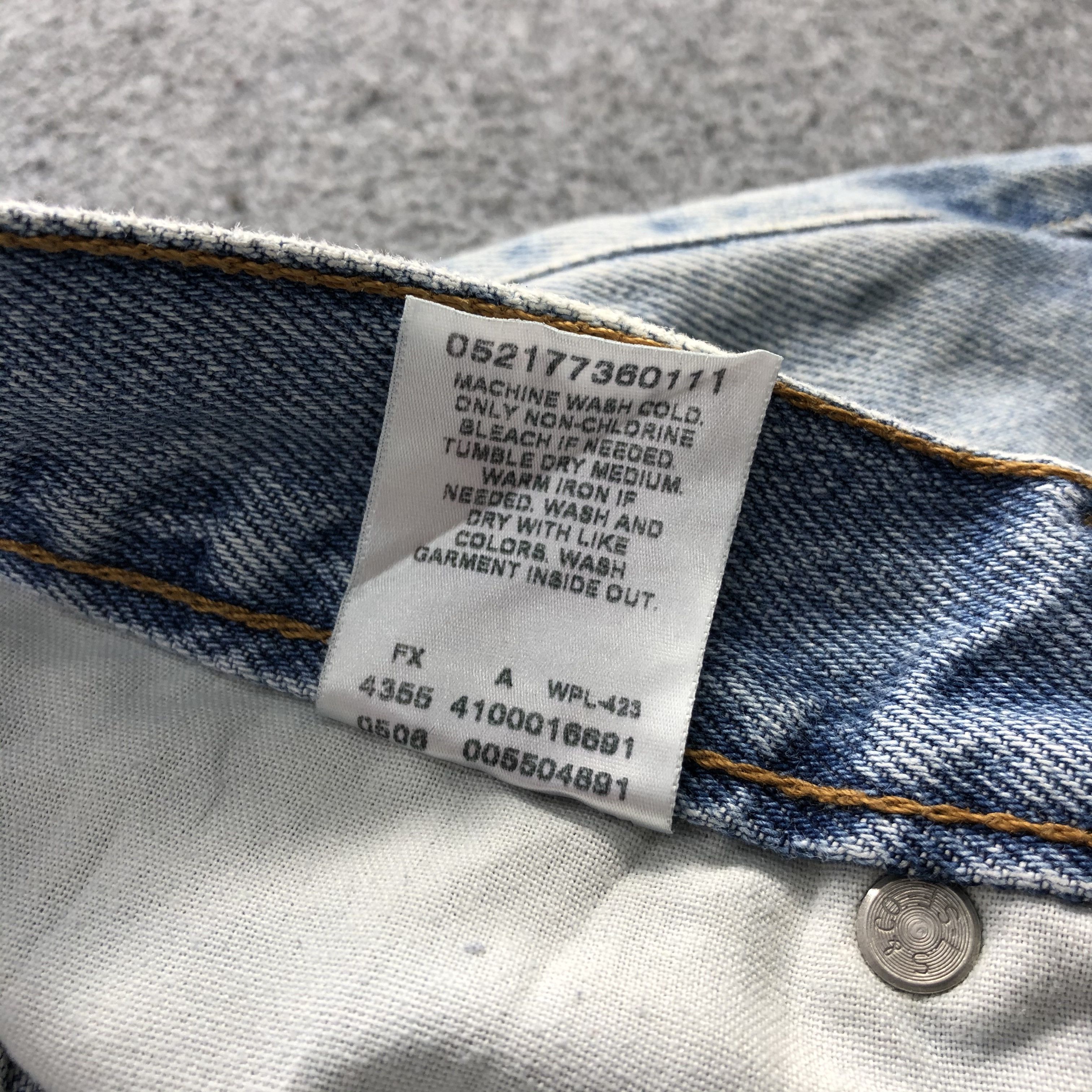 Levi's Vintage Levi's 550 Jeans Medium Wash Denim KJ408 Size US 37 - 11 Thumbnail