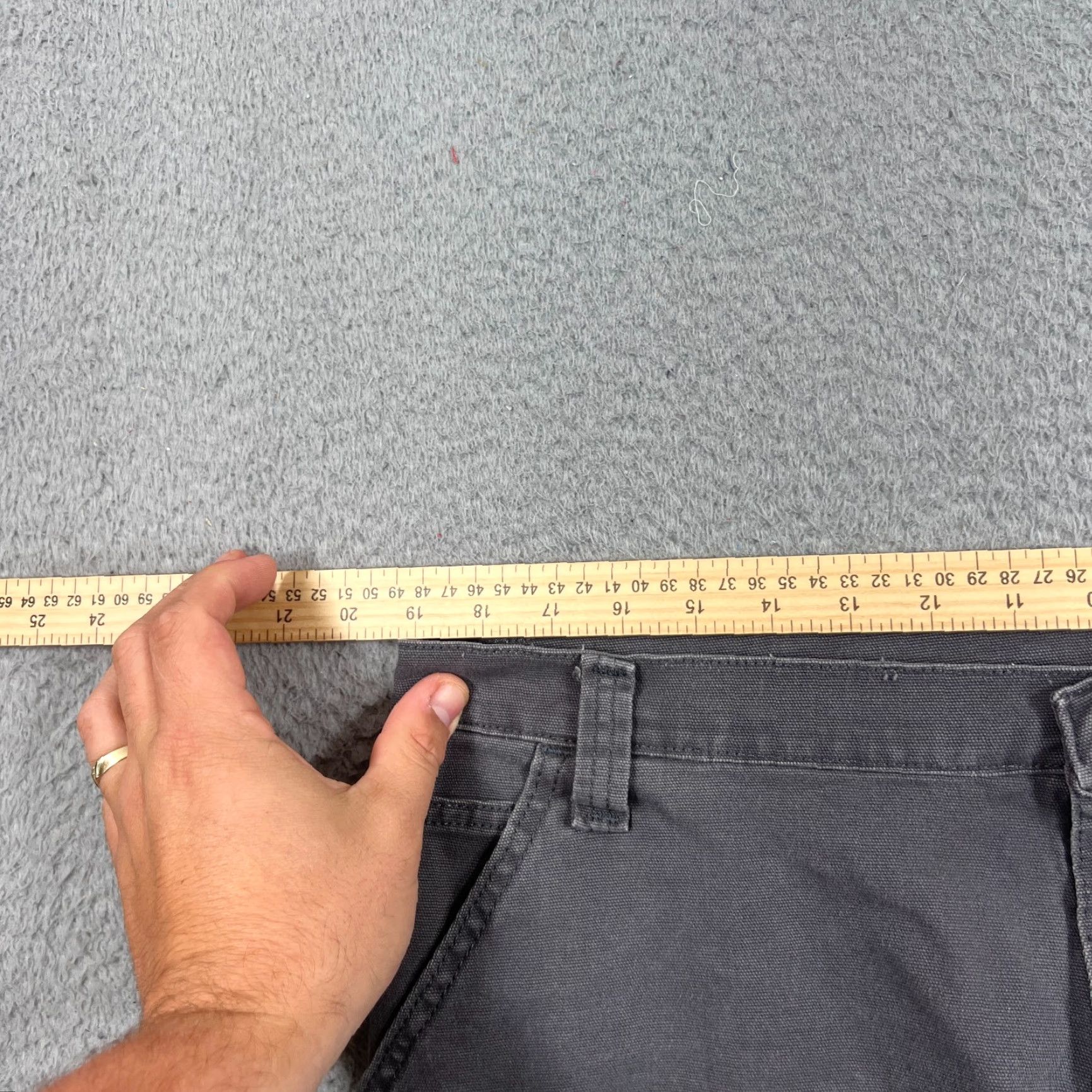 Wrangler Wrangler Mens Shorts 38 Carpenter Workwear Relaxed Fit Denim Casual Summer Vintage Size US 38 / EU 54 - 5 Thumbnail