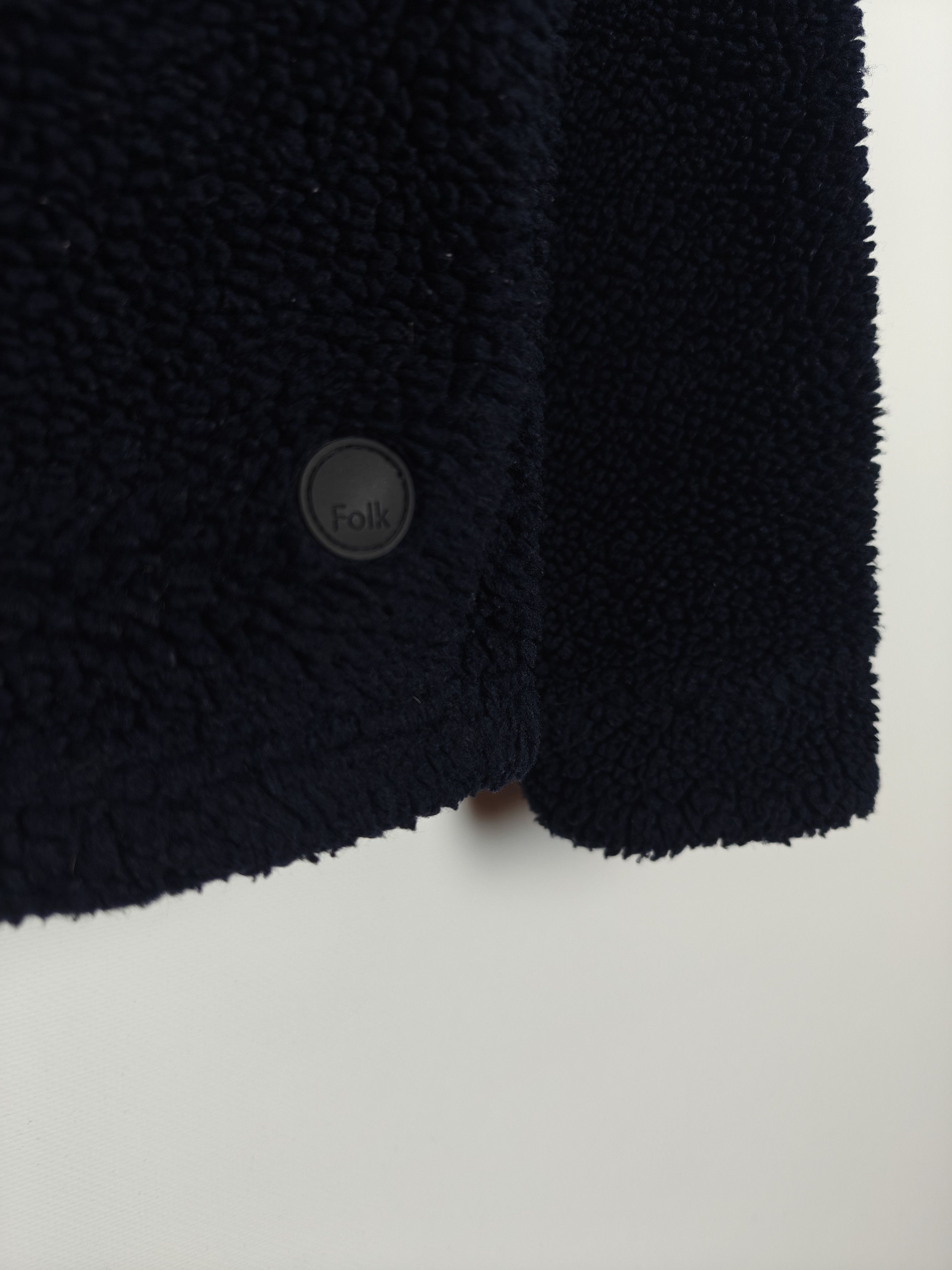 Folk Folk Fleece Jacket Half Zip Pullover Sherpa Blue size 2 (S) Size US S / EU 44-46 / 1 - 4 Thumbnail