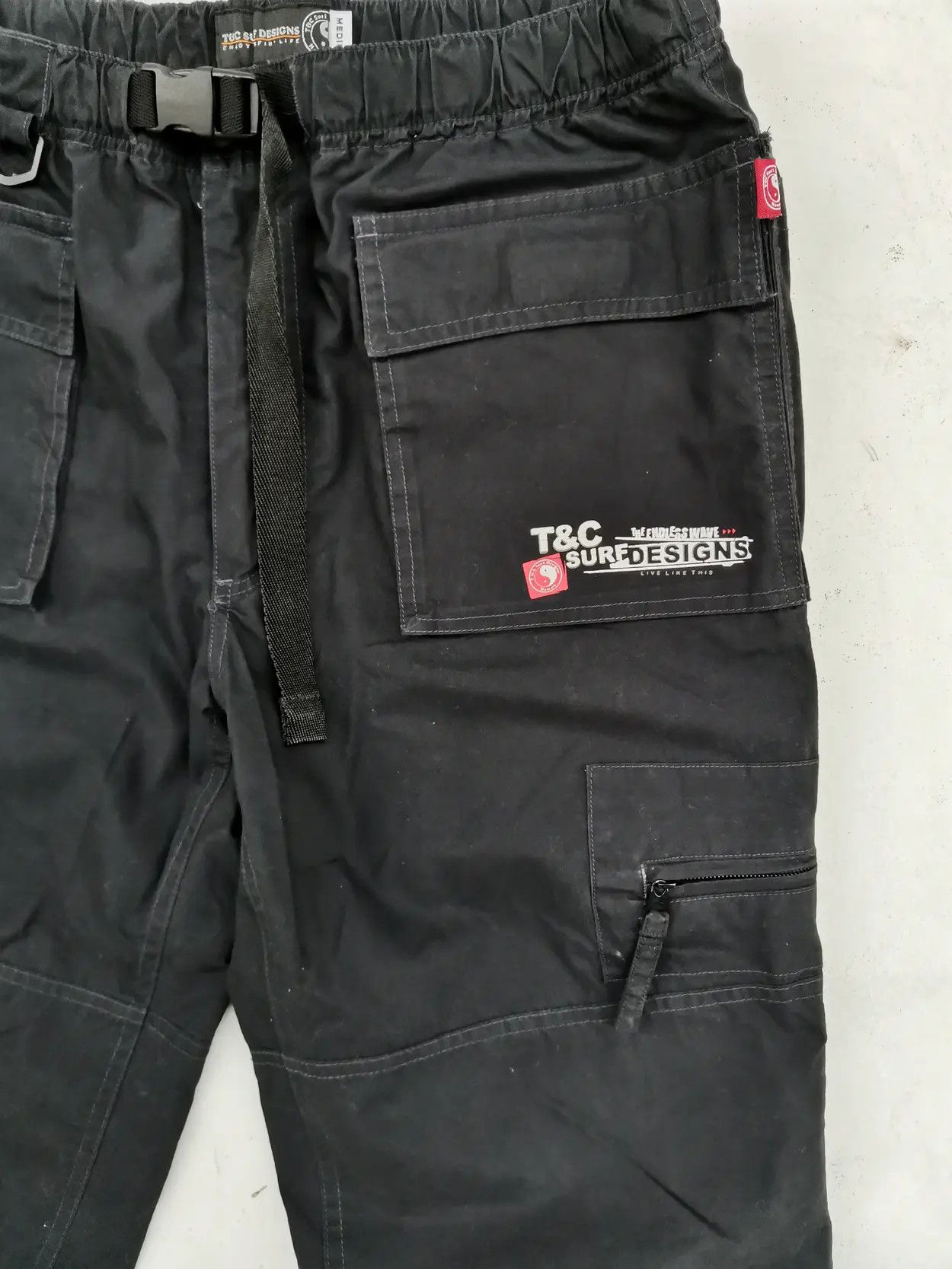 Japanese Brand Rare!!! T&C Surf Design Tactical Cargo Multipocket Pant Size US 32 / EU 48 - 10 Thumbnail