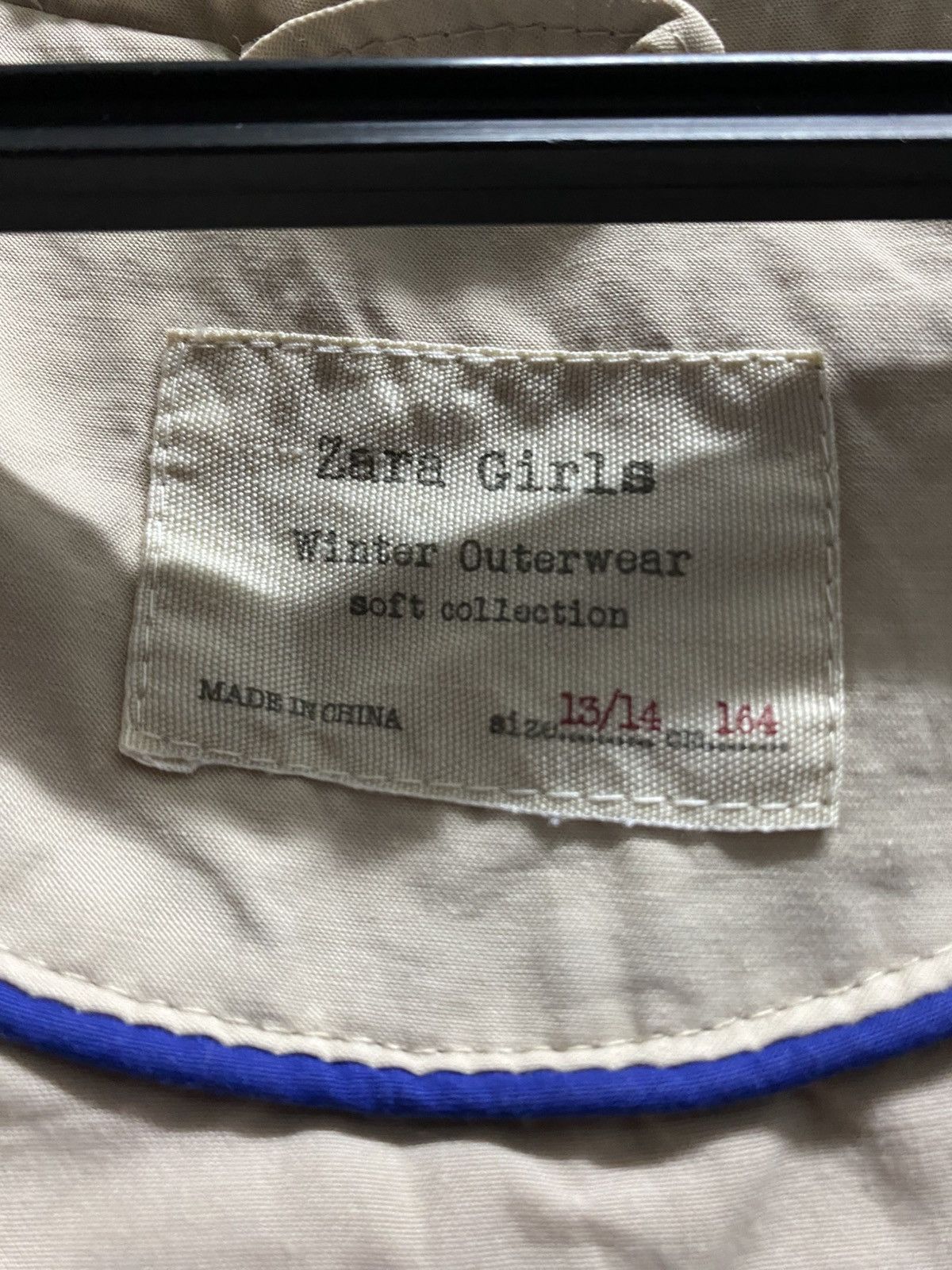 Zara Zara Girls Trench Coat Winter Outerwear Size S / US 4 / IT 40 - 6 Thumbnail