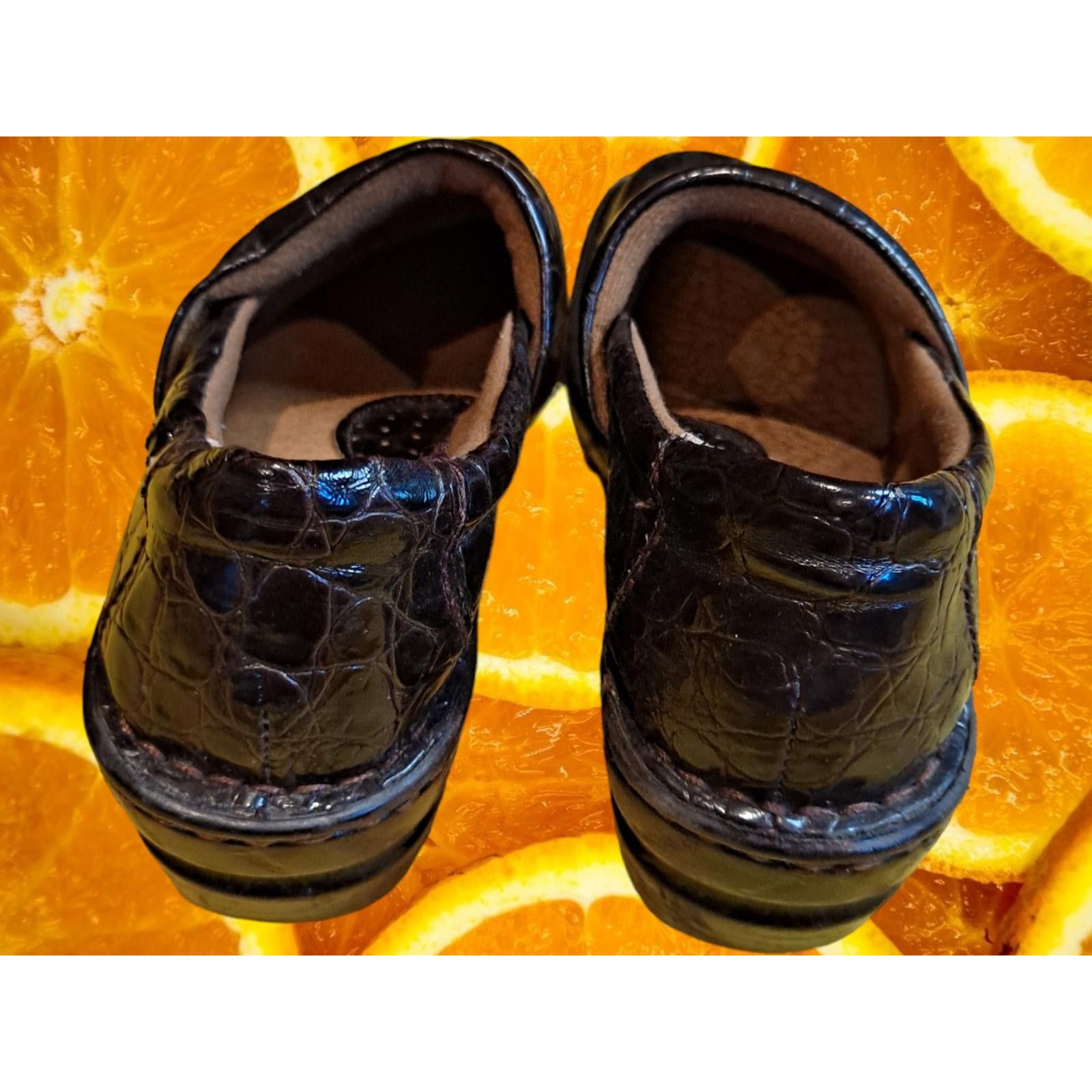Other B.O.C Black SnakeSkin Print with 2 Inch Heel Clog/Mule Size Size ONE SIZE - 4 Thumbnail