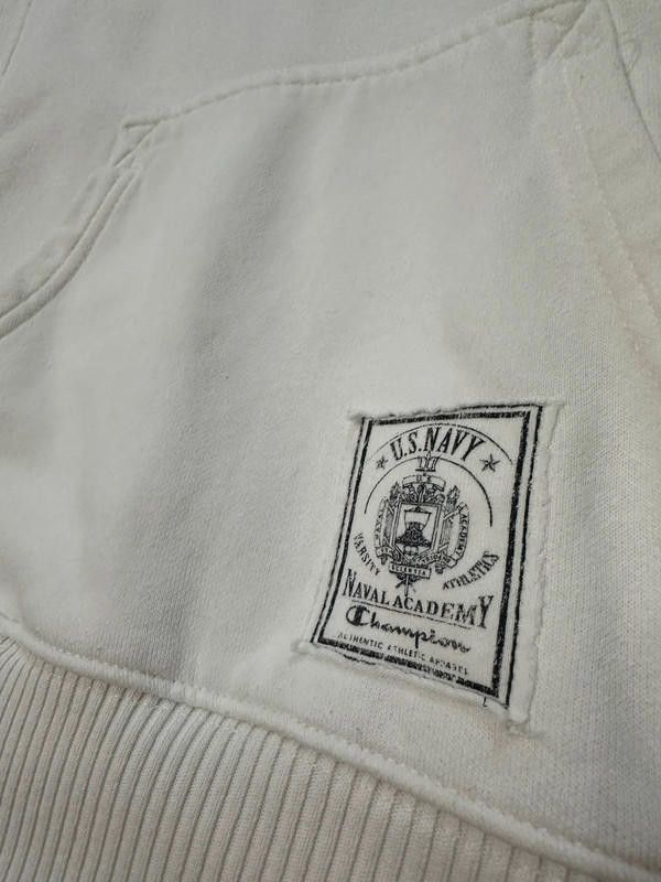 Champion Champion US Naval Academy White Hooded Jumper Size US S / EU 44-46 / 1 - 4 Thumbnail