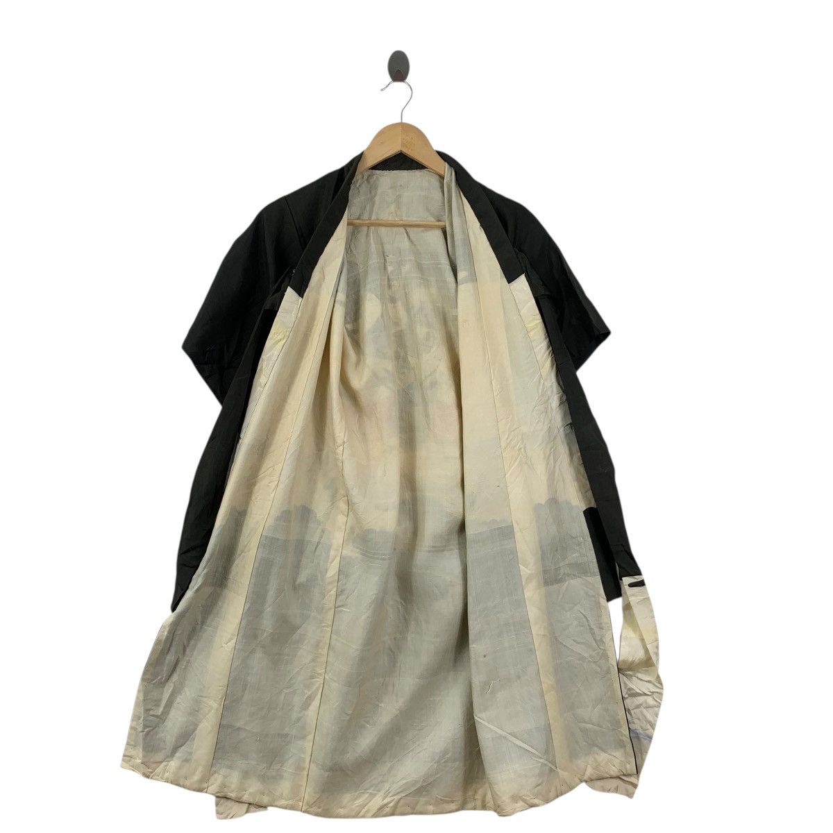 Vintage Vintage 70s KIMONO JAPAN SAMURAI EDO Traditional Geisha Robe Size XXL / US 16-18 / IT 52-54 - 6 Thumbnail