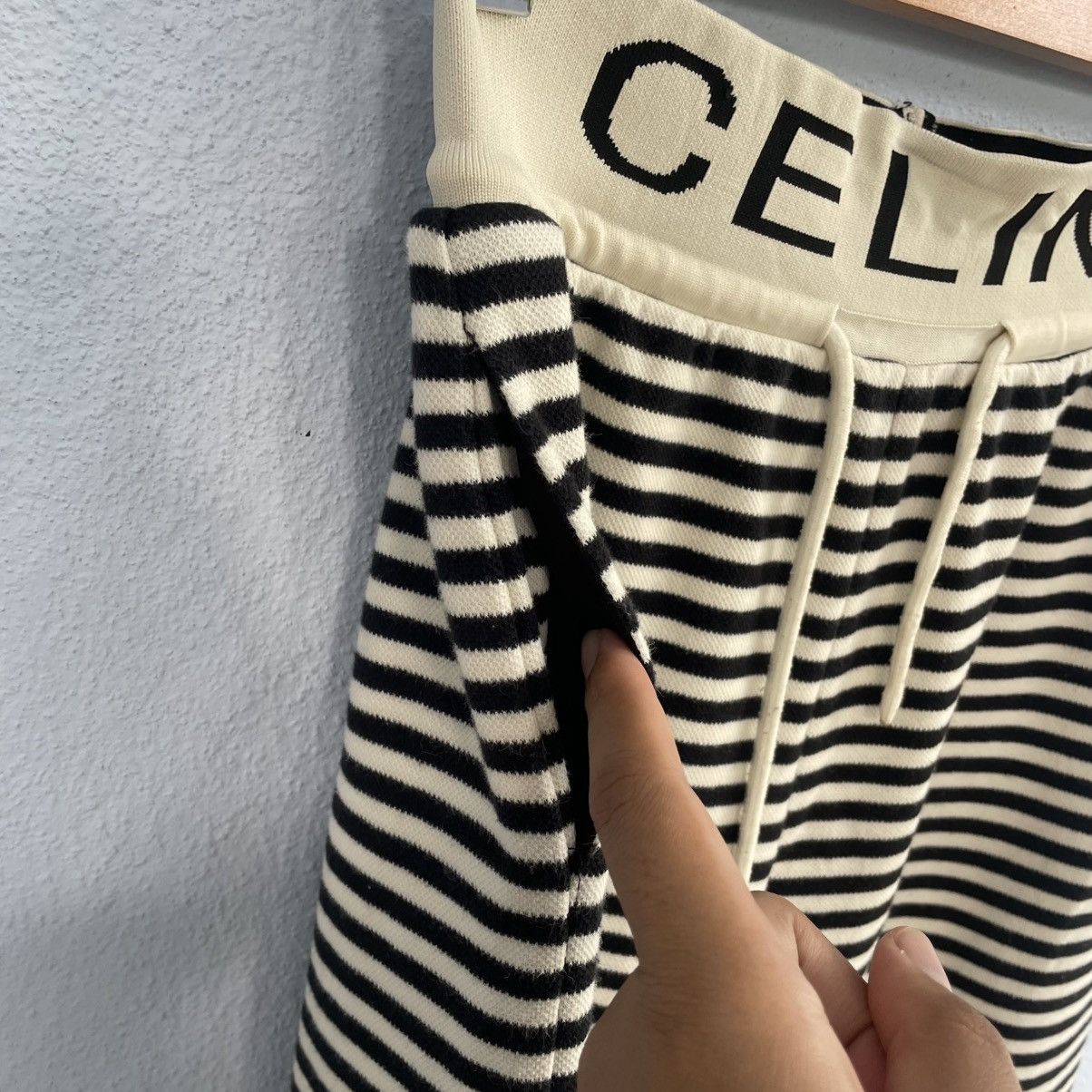 Celine Celine striped pants Size 25" / US 0 / IT 36 - 10 Thumbnail