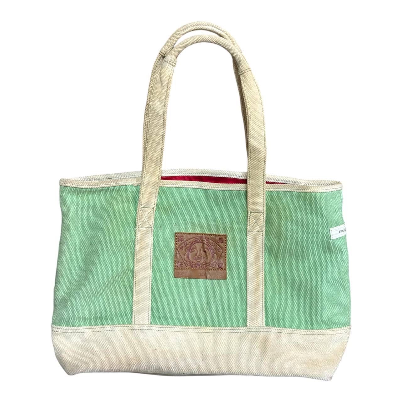 Evisu Vintage Evisu Canvas Shopping Bag Boston Bag Tote Bag Size ONE SIZE - 1 Thumbnail