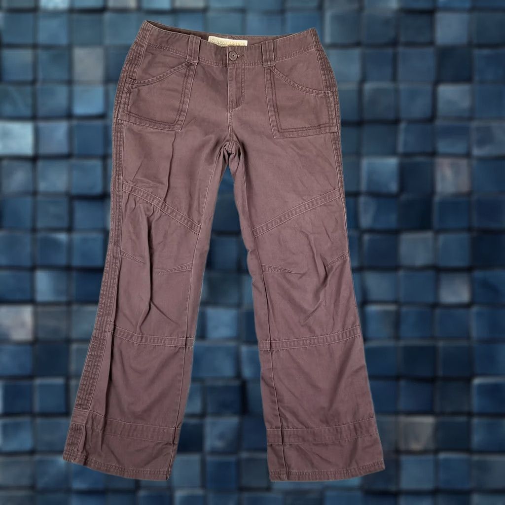 Vintage Cabela’s Double Knee Pants Women 12 Brown Canvas Chino Pockets Casual Outdoor Size 24" / US 00 / IT 34 - 1 Thumbnail