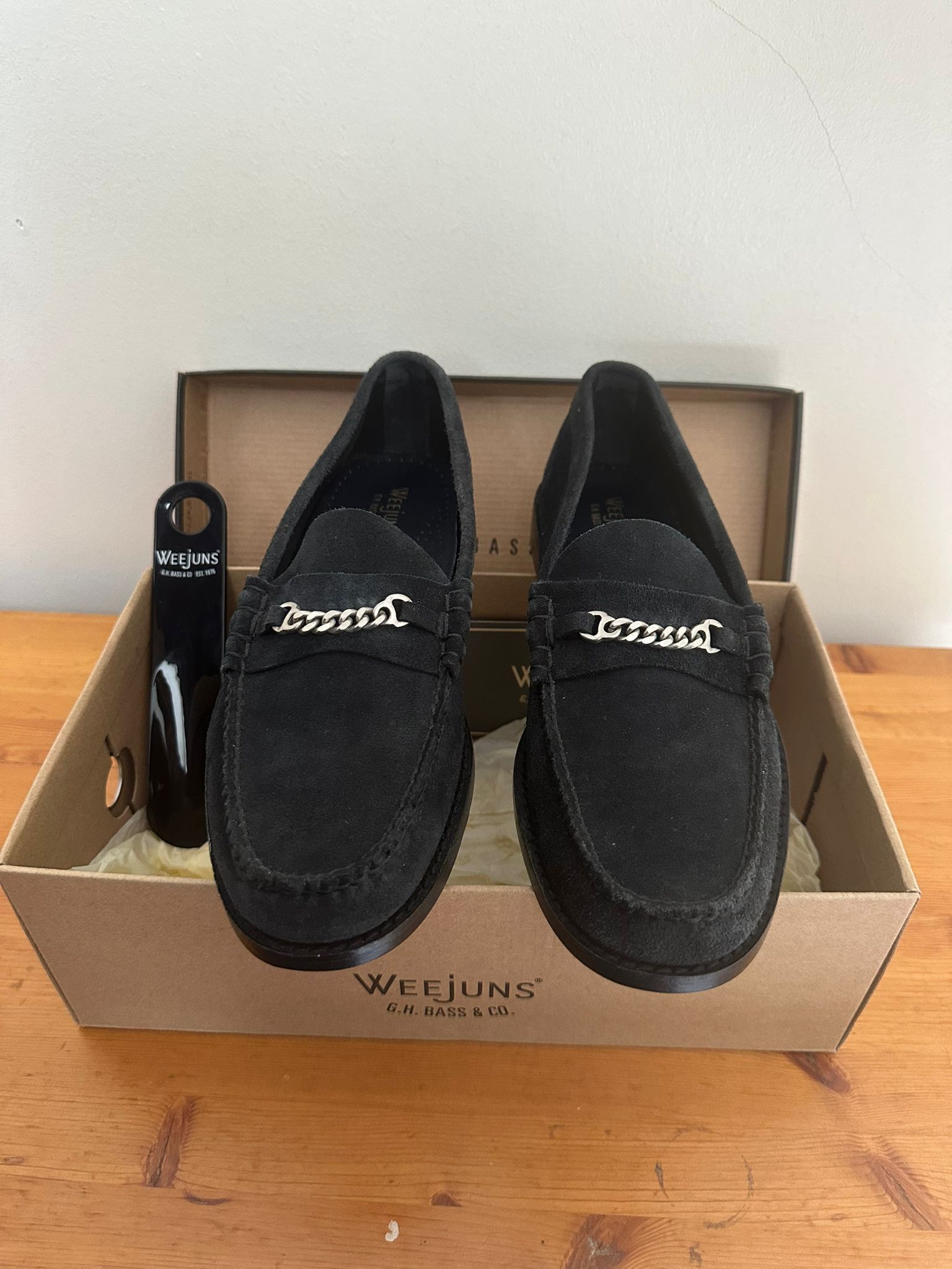 G.H. Bass & Co. G.H. Bass Weejuns - Lincoln Reverso Suede Leather Loafers Size US 10 / EU 43 - 8 Thumbnail