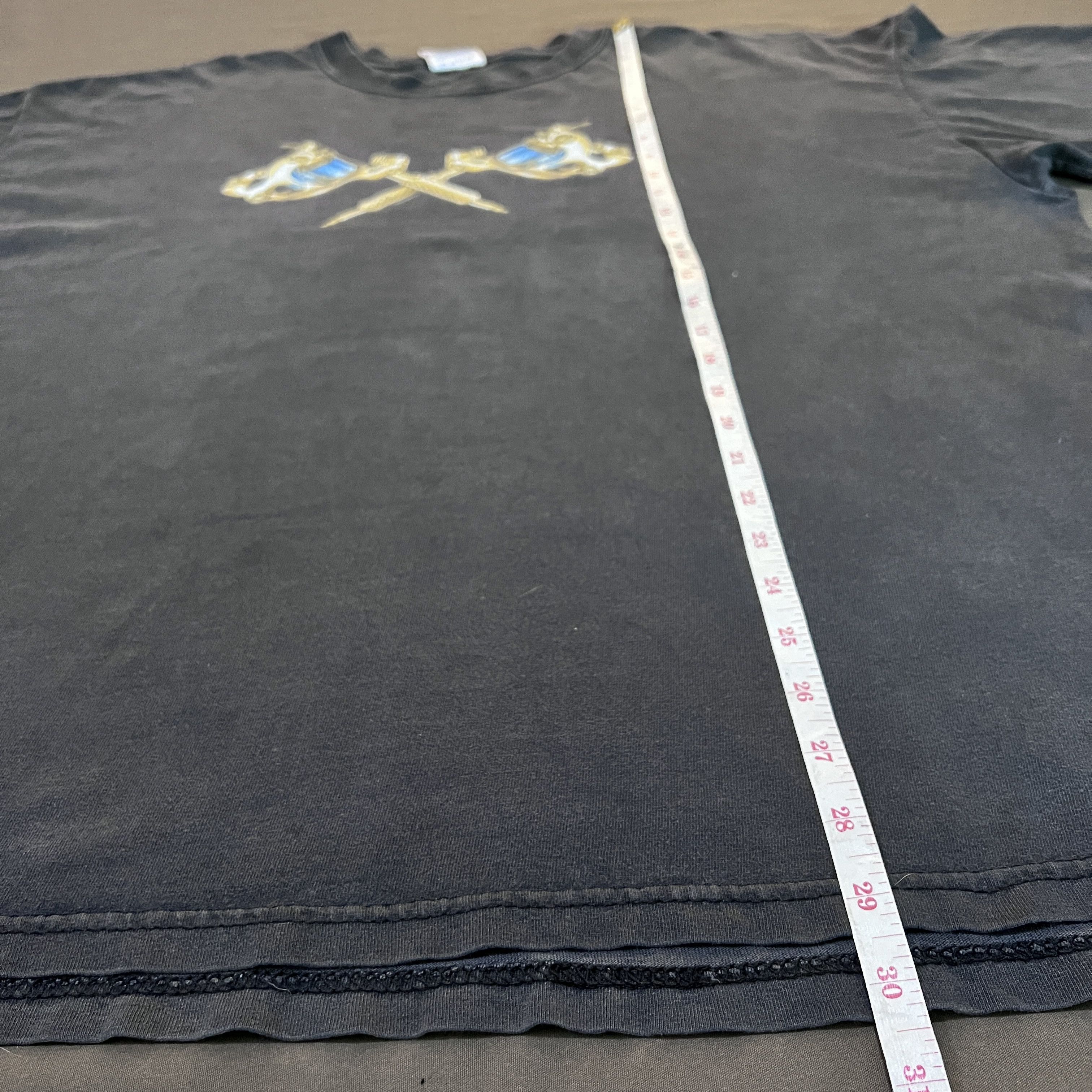 Harley Davidson × Vintage Vtg Tattoo Pen Gun Biker Fire Flame Spectrum Tee 2XL Faded Size US XXL / EU 58 / 5 - 9 Thumbnail