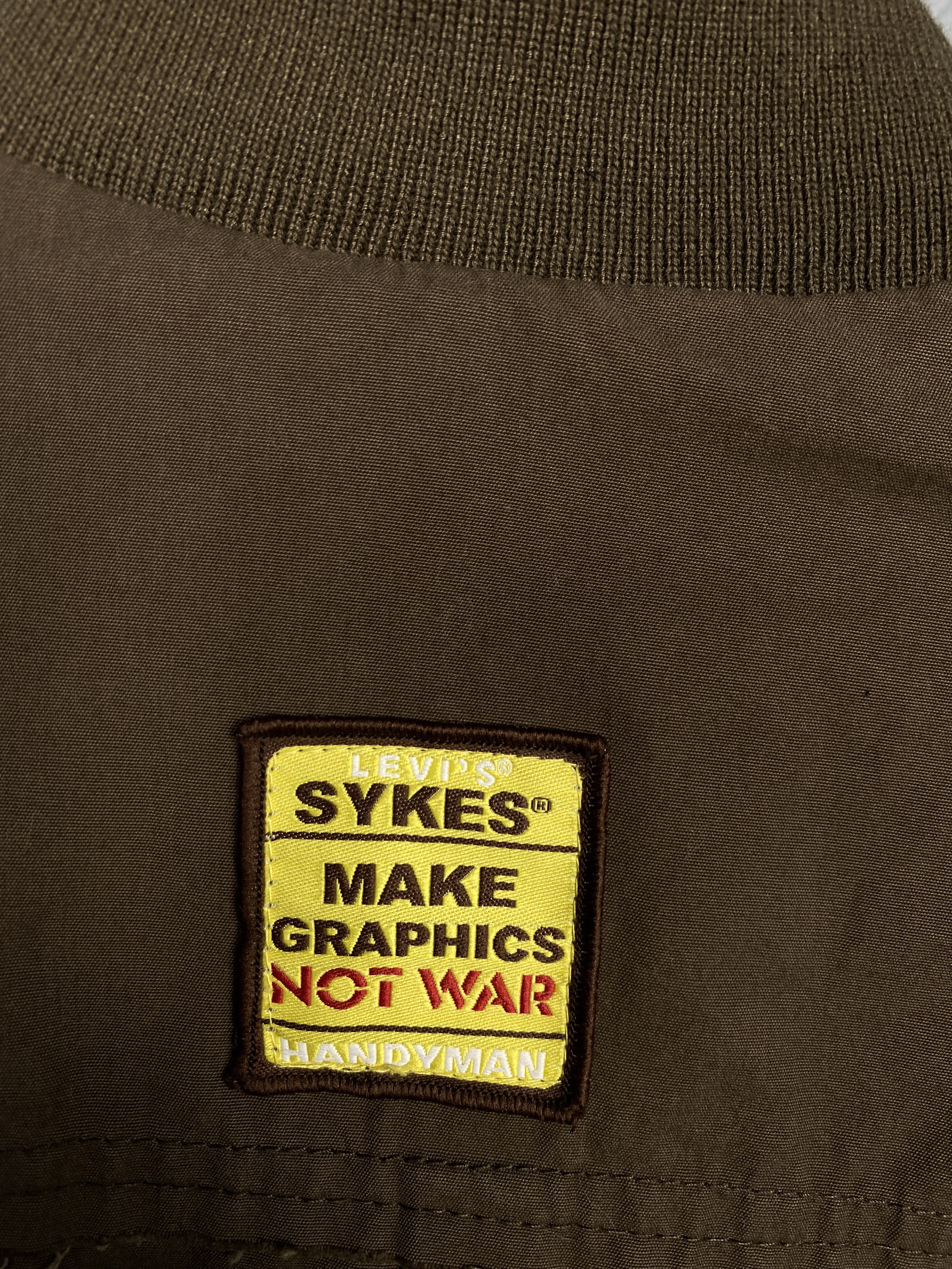Levi's Levi's Sykes Vintage Military Reversible Bomber Jacket Size US XL / EU 56 / 4 - 11 Thumbnail