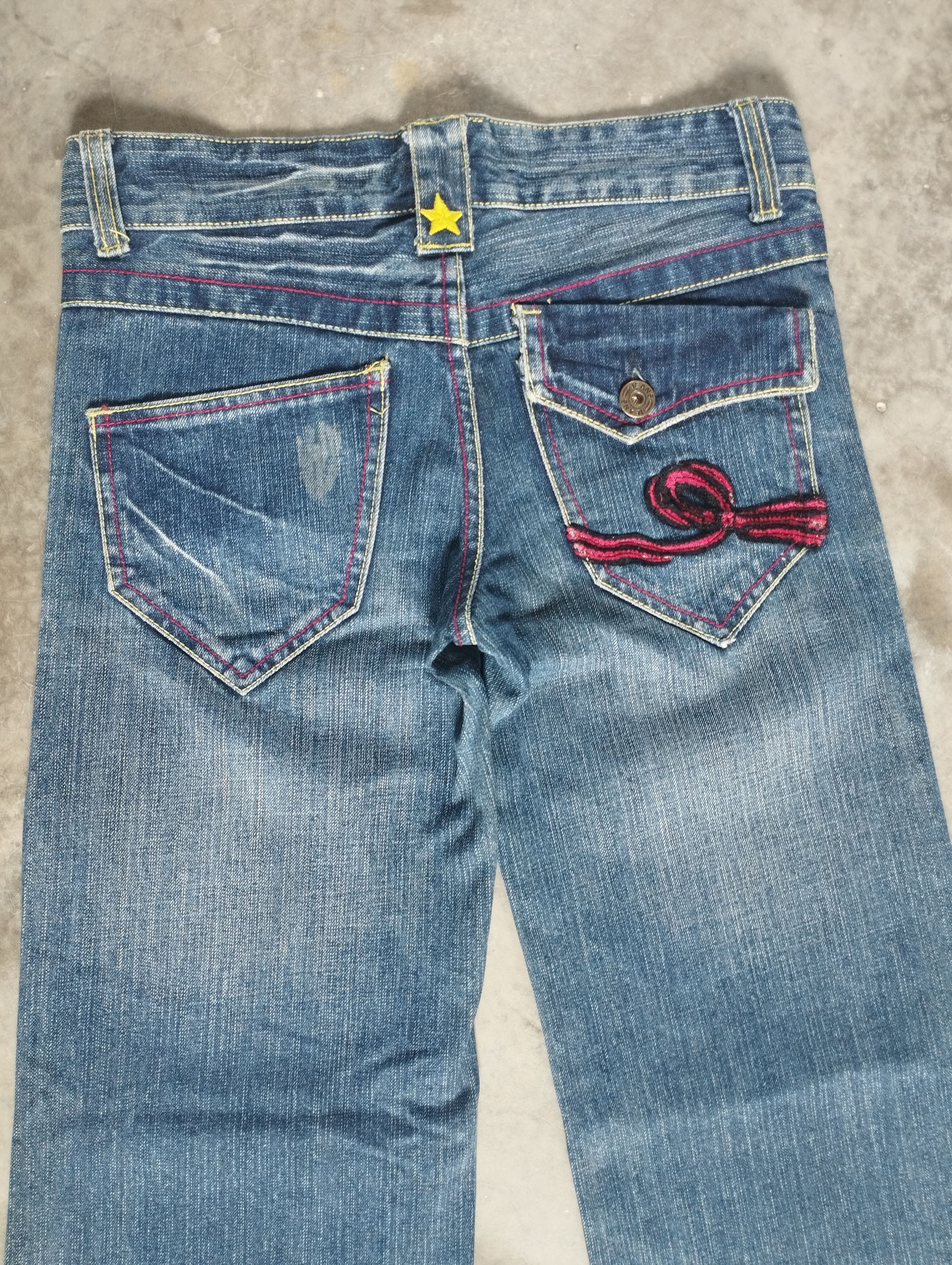 Evisu × If Six Was Nine × Japanese Brand Super Flare Jeans Japan Embroidered Riobera Bootcut Jeans Size US 29 - 3 Thumbnail