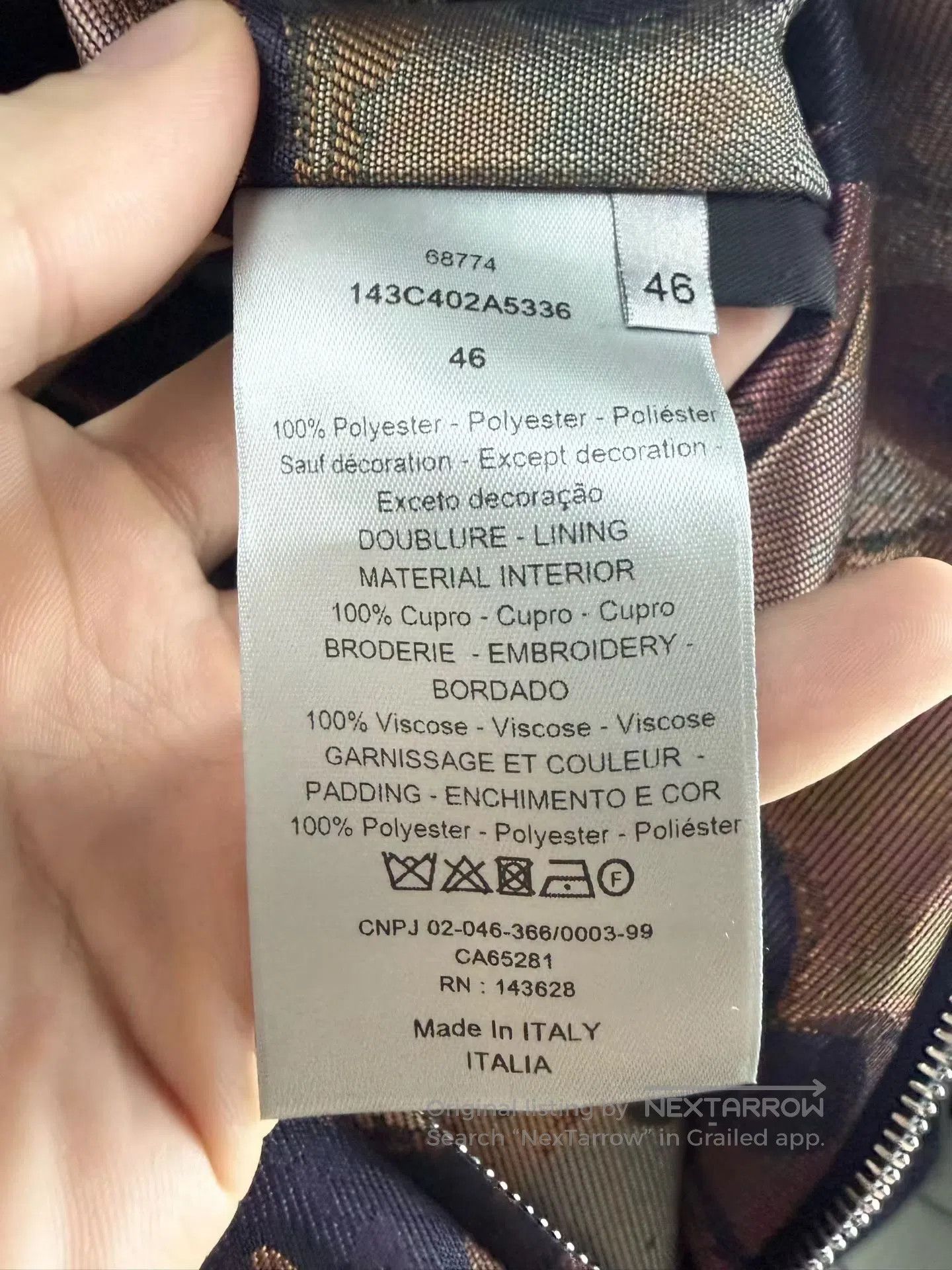 Dior Dior Camo Graffiti Full-Lining Print Bomber Jacket| Size US S / EU 44-46 / 1 - 4 Thumbnail