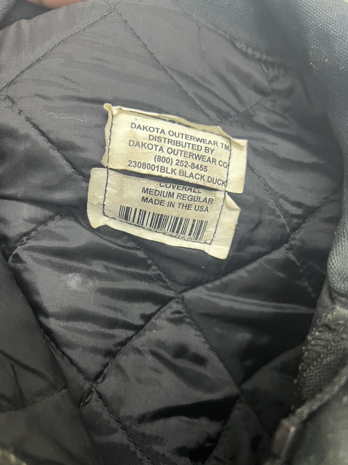 Other DAKOTA OUTERWEAR WINTER COVERALL BLACK DUCK Size US M / EU 48-50 / 2 - 10 Thumbnail