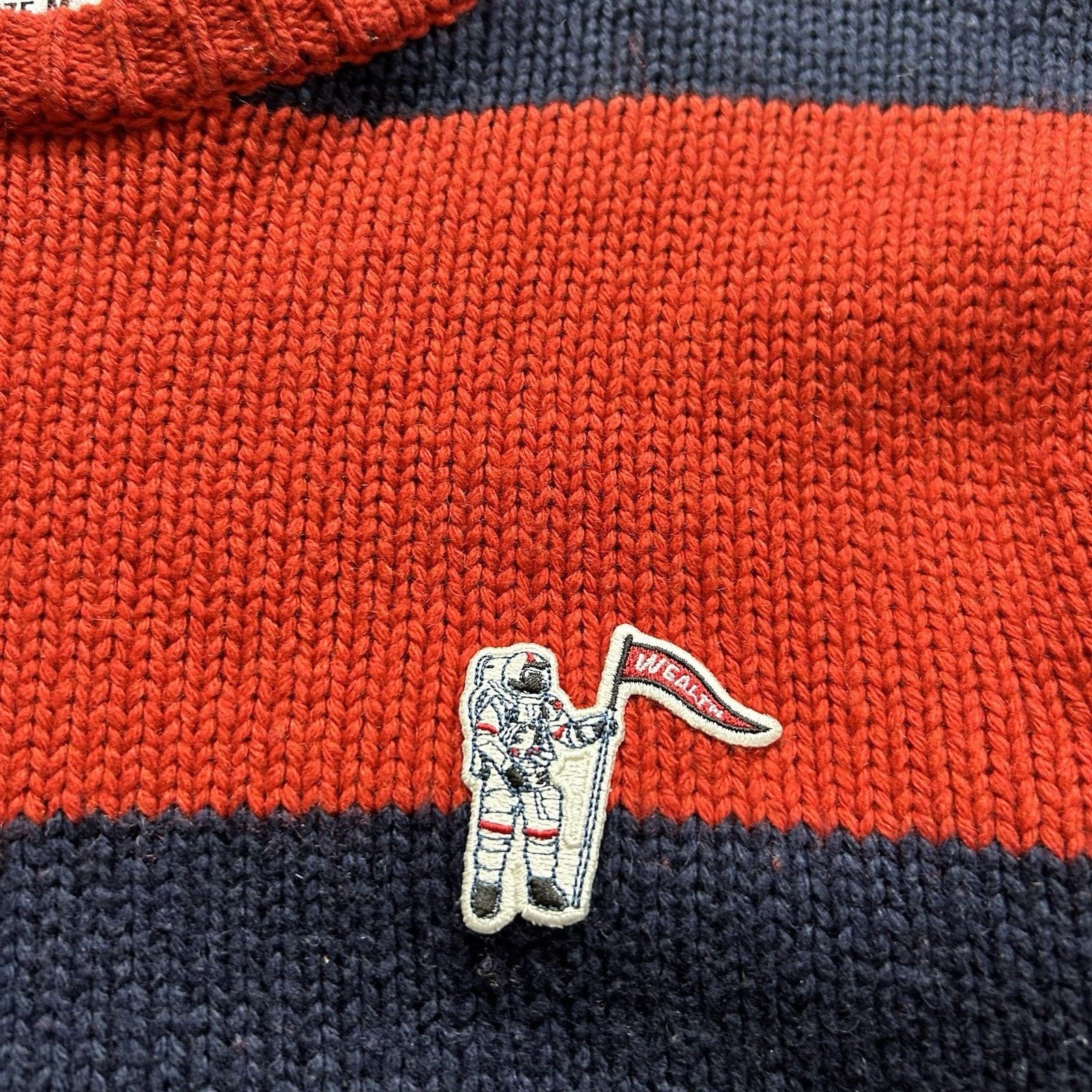 Billionaire Boys Club × Vintage BILLIONAIRE BOYS CLUB Knit Sweater Medium Striped Pullover Size US M / EU 48-50 / 2 - 3 Thumbnail