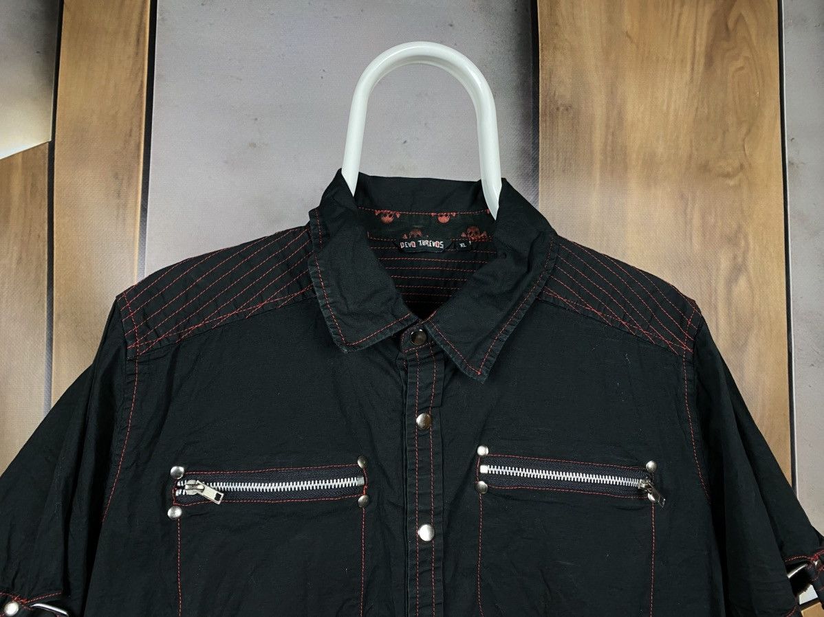 Japanese Brand 💀Vintage Shirt Short Sleeve Dead Threads VTG Avant Gard Tee💀 Size US XL / EU 56 / 4 - 4 Thumbnail