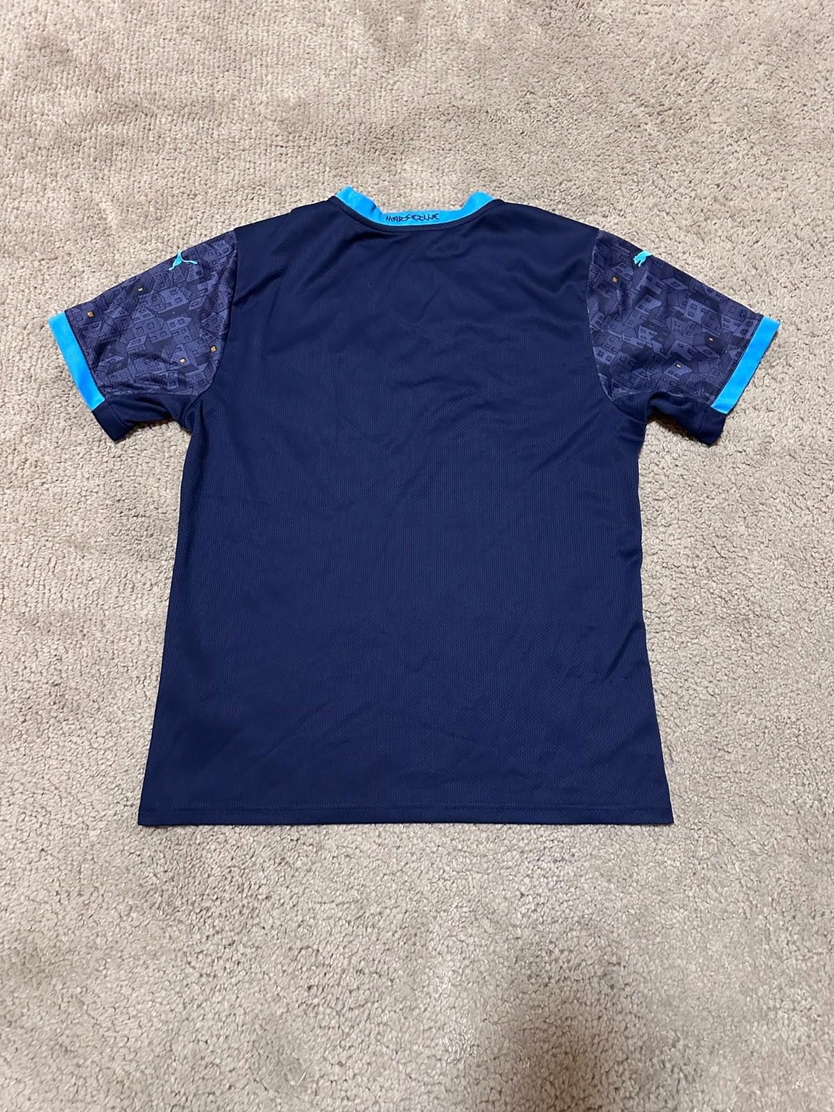 Puma 2020/2021 Puma Olympique de Marseille Soccer Shirt Jersey M Size US M / EU 48-50 / 2 - 6 Thumbnail
