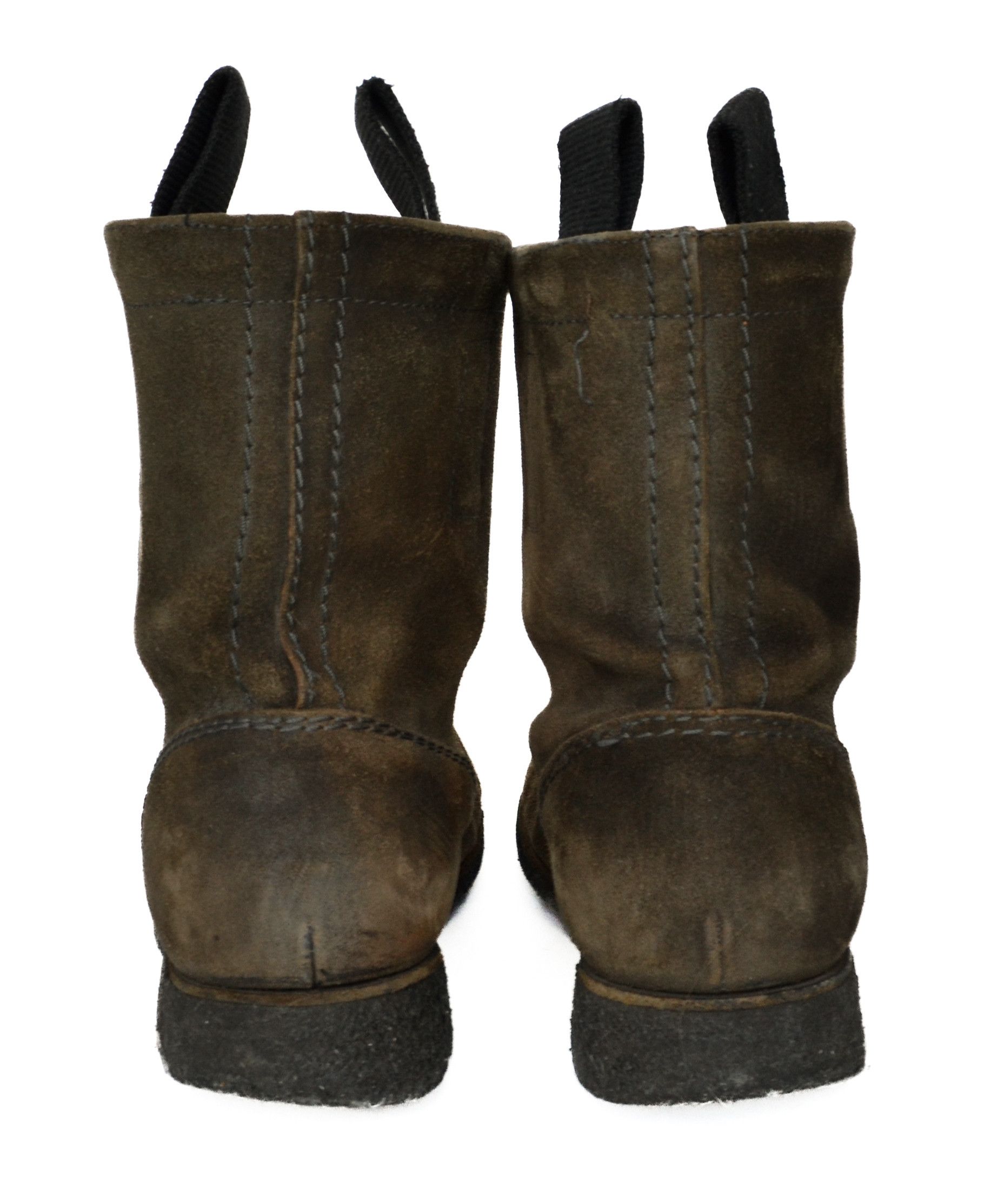 Rick Owens RICK OWENS Boots Suede Brown Shoes Leather Creeper Vintag Size US 7 / EU 40 - 7 Thumbnail