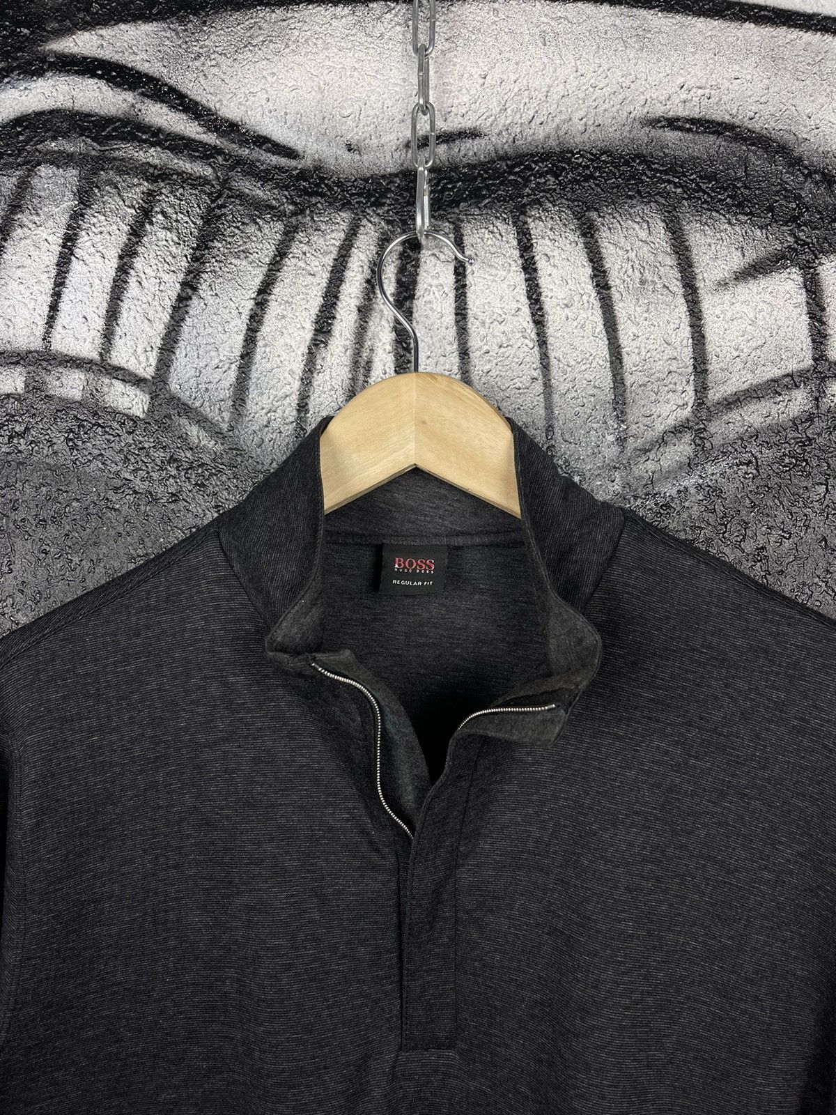Hugo Boss Hugo Boss 1/4 Zip Sweat Men’s Size M Size US M / EU 48-50 / 2 - 5 Thumbnail