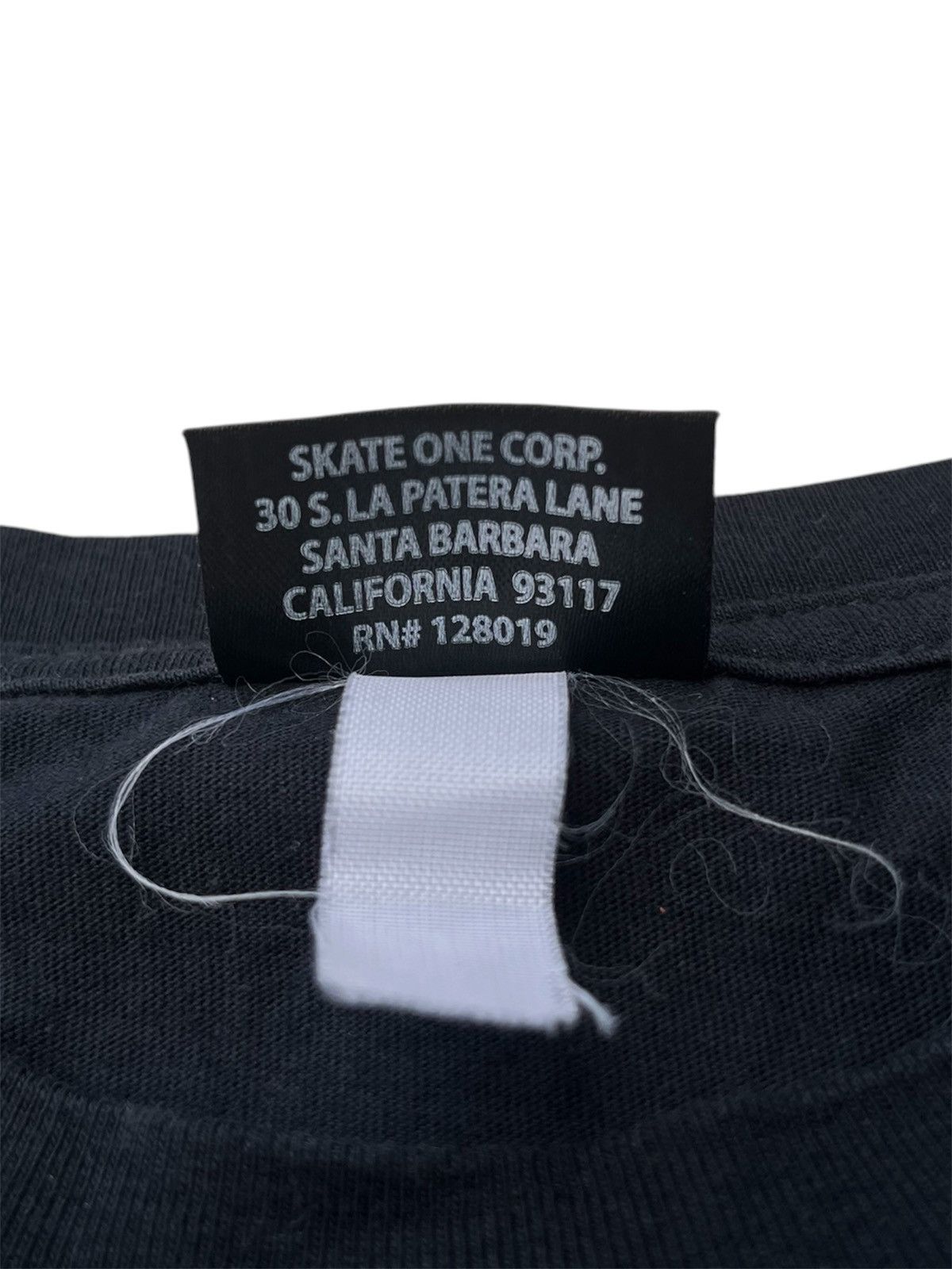Bones Skateboards Bones Skateboard Print Tag Black 90s (Rare). Size US L / EU 52-54 / 3 - 5 Thumbnail