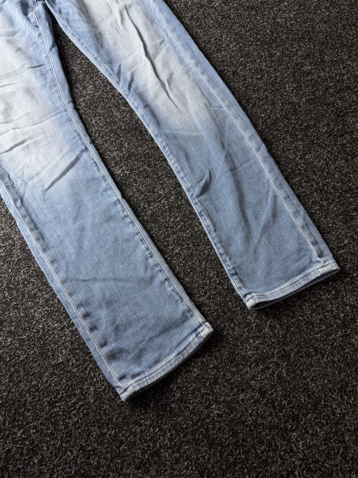 Armani Exchange Vintage 00s Emporio Armani Italy Y2K Distressed Jeans W30 Size US 30 / EU 46 - 2 Thumbnail