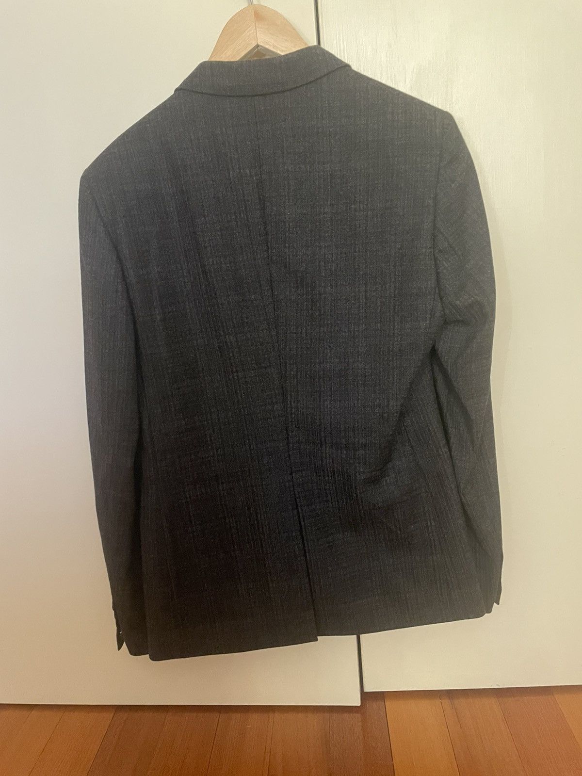 Maison Margiela Margiela Dark Grey Pattern Wool Suit 46 Size 46S - 4 Thumbnail