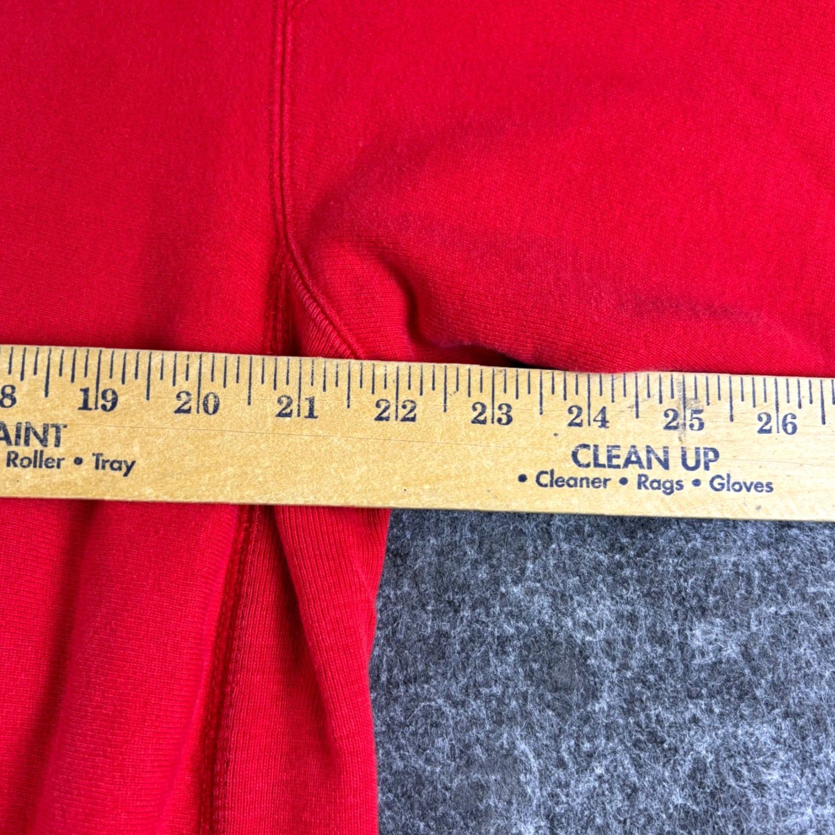 Champion VINTAGE Champion Sweatshirt Crew Neck Unisex Adults XL Red 80s College Powerblend Heavyweight Size US XL / EU 56 / 4 - 4 Thumbnail
