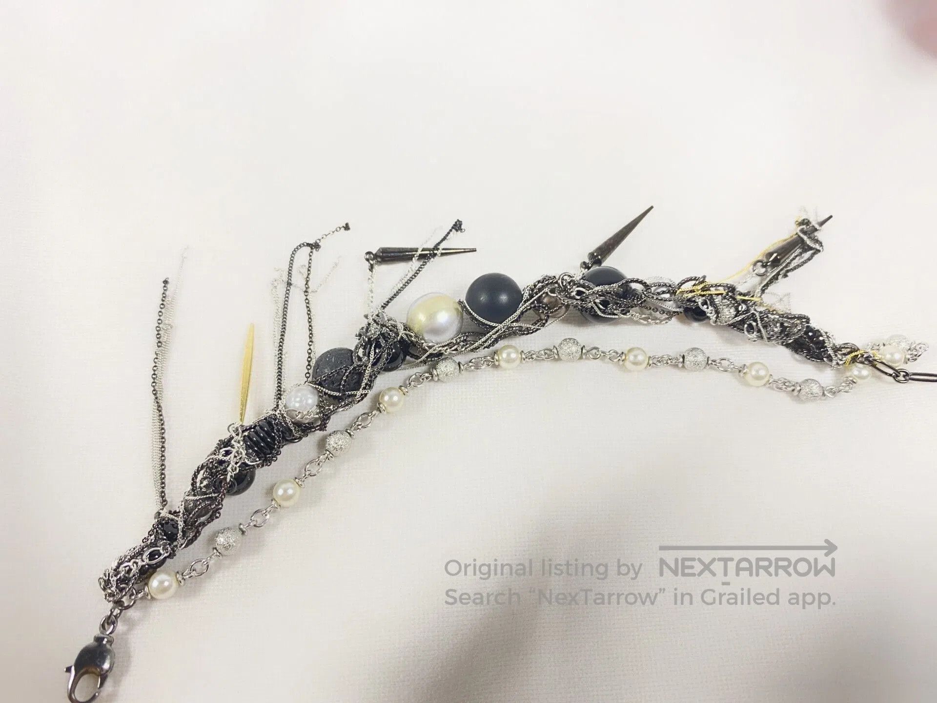 Gunda Gunda Beaded Tassel Adjustable Bracelet. Size ONE SIZE - 6 Thumbnail
