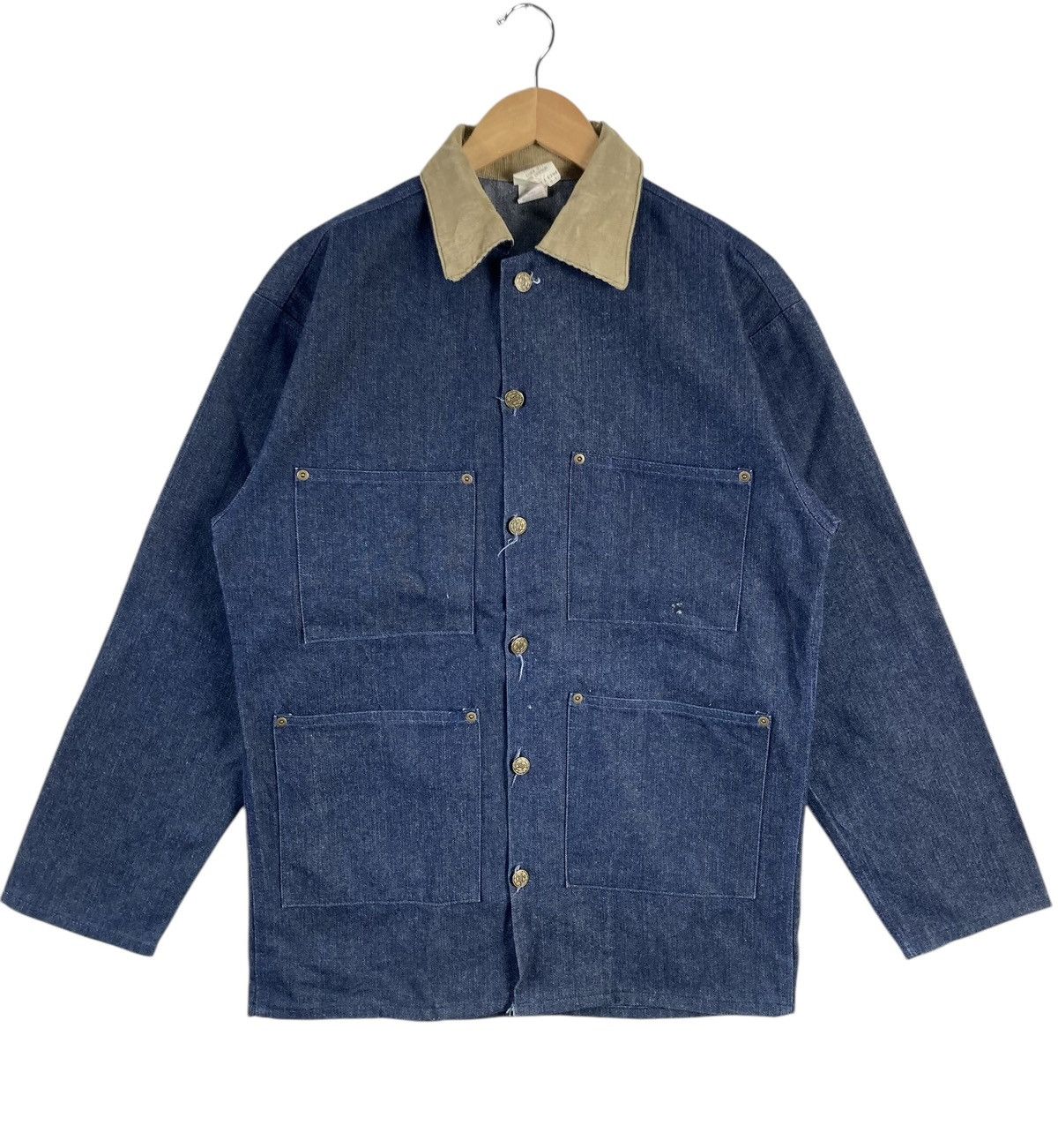 Vintage Vintage Craft With Pride Made in Usa 4 Pocket Chore Jacket Size US M / EU 48-50 / 2 - 2 Thumbnail