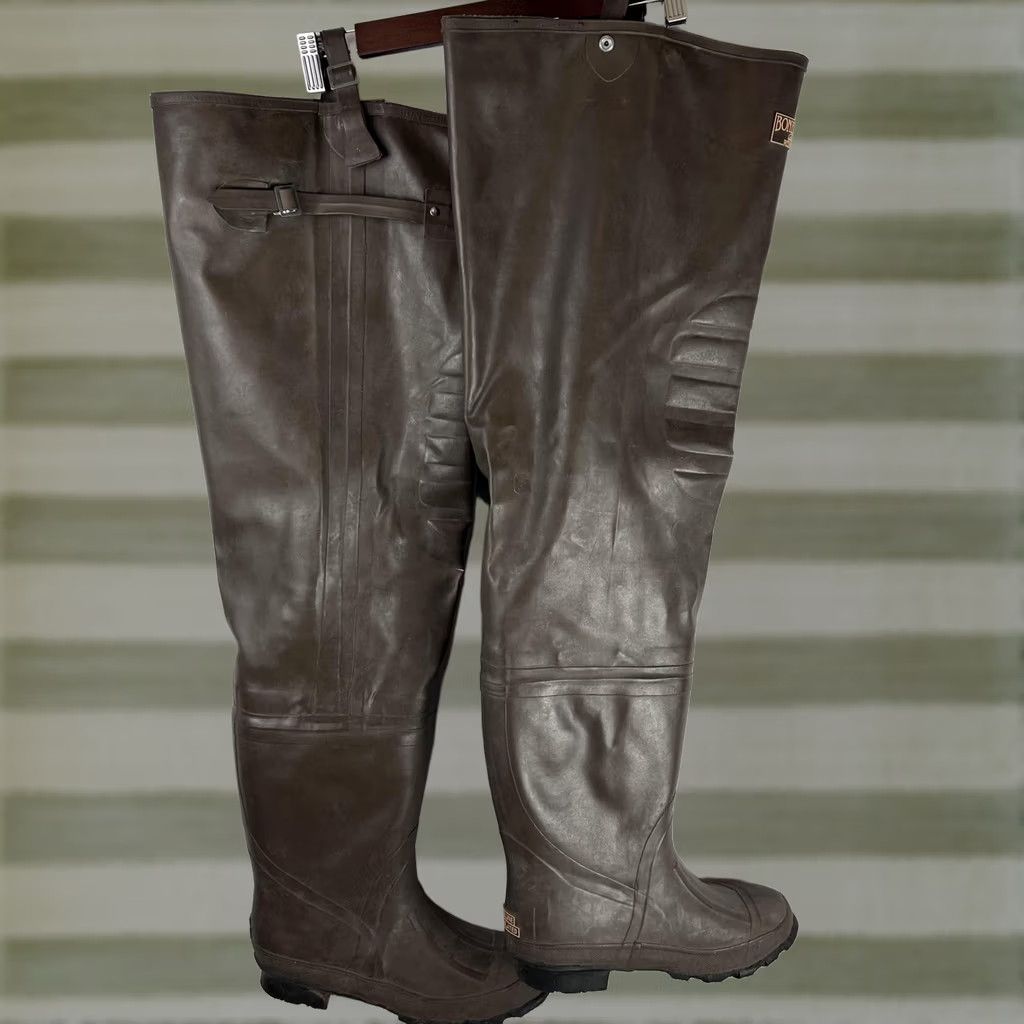 Vintage RedHead Bone Dry Deluxe Insulated Mens Size 9 Brown Waterproof Steel Shank Boots Size US 8 / EU 41 - 1 Thumbnail