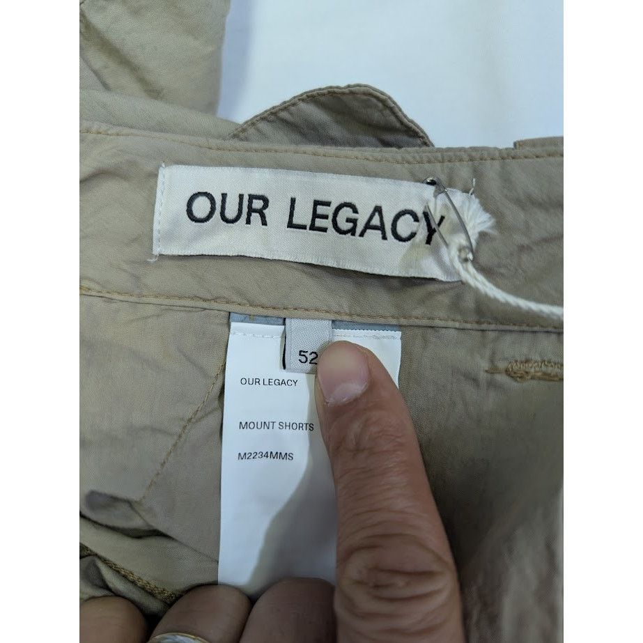 Our Legacy o1rshd1 Mount Shorts in Metallic Sand Size US 36 / EU 52 - 11 Thumbnail