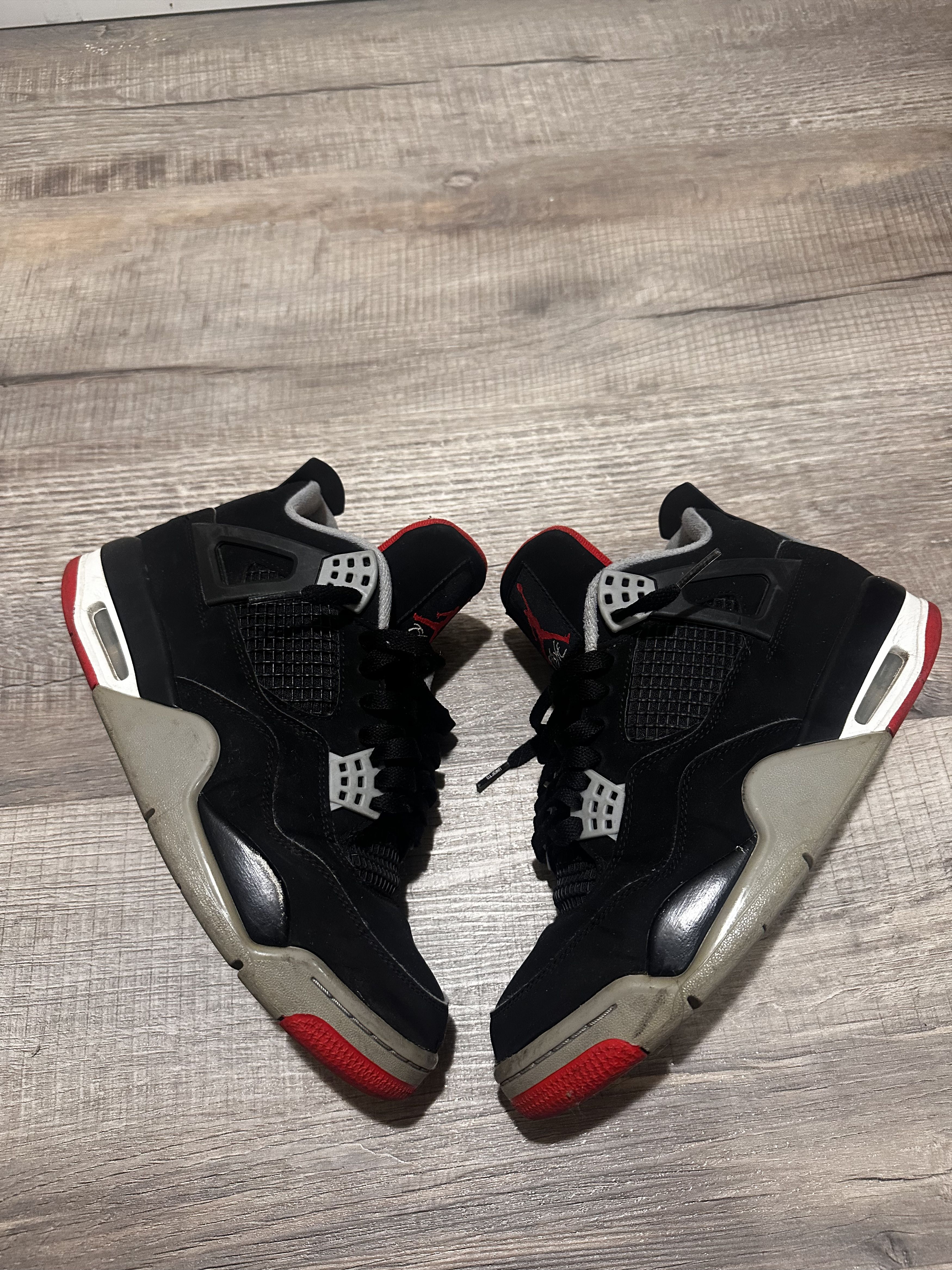 Jordan Brand Mens jordan 4 "bred" (2016) Size US 9 / EU 42 - 1 Thumbnail