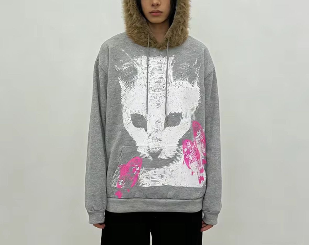 Other High Street American Retro Punk Niche Graphic Hoodie Size US S / EU 44-46 / 1 - 1 Thumbnail