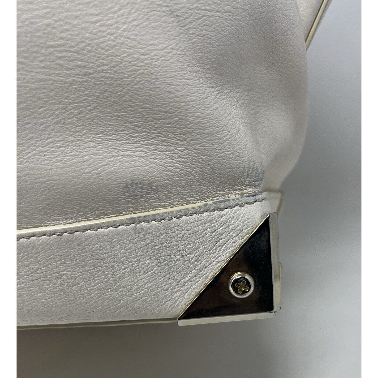 Alexander Wang Alexander Wang Leather Tote Bag Cream Emile Tote Size ONE SIZE - 4 Thumbnail