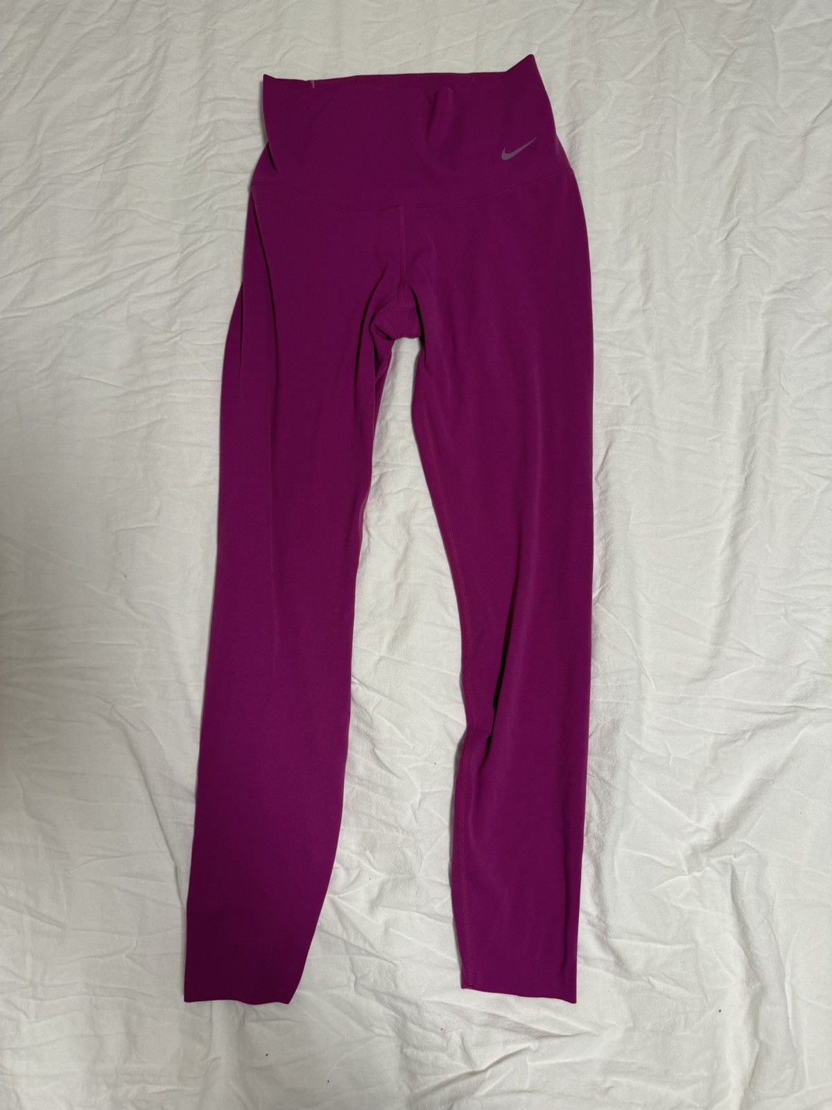 Nike Sample Nike Zenvy Rib High-Waisted 7/8 Leggings Size S Small Size 32" / US 10 / IT 46 - 1 Thumbnail