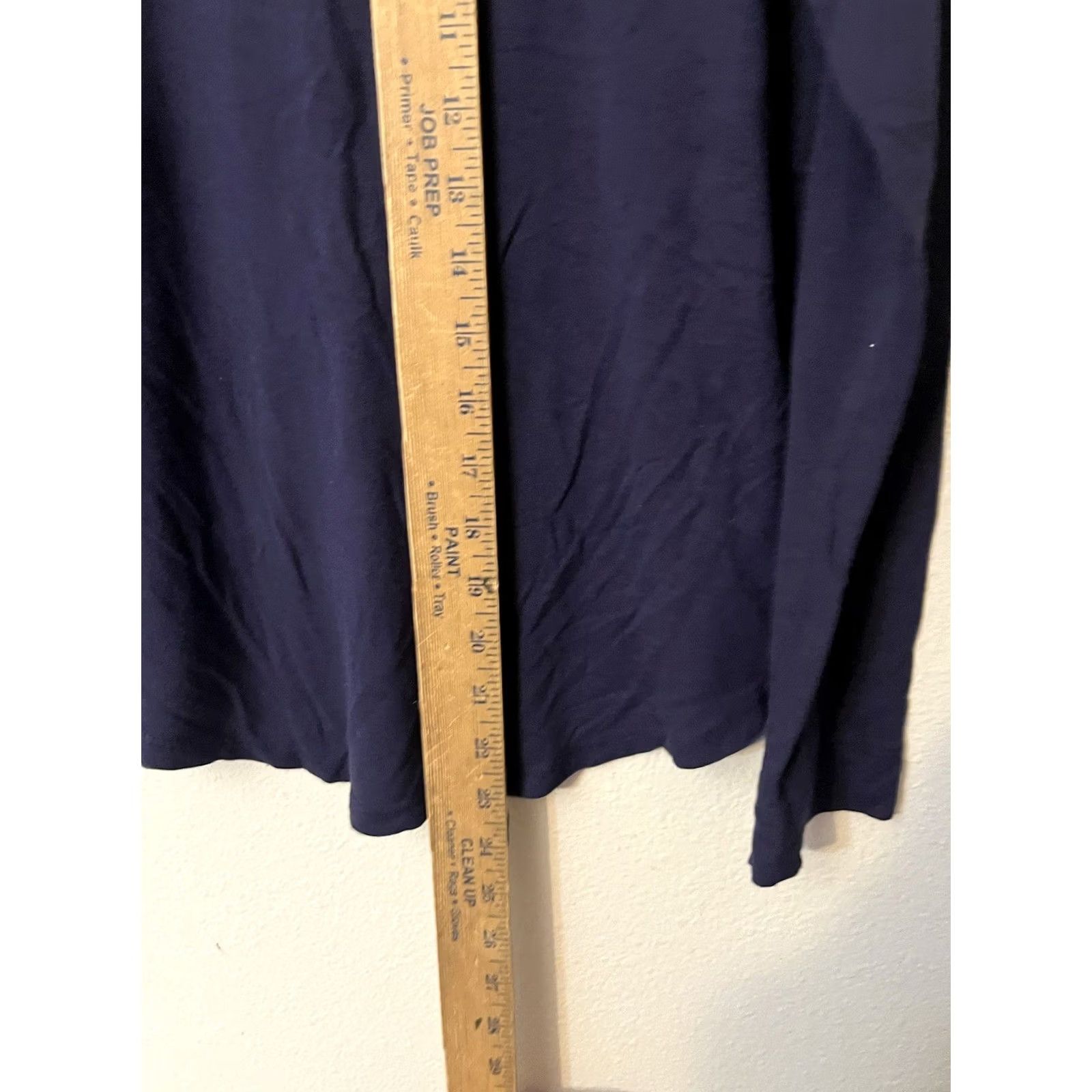 H&M H&M Pullover Basic Women's Small Blue Navy Long Sleeve Round Neck Size S / US 4 / IT 40 - 4 Thumbnail