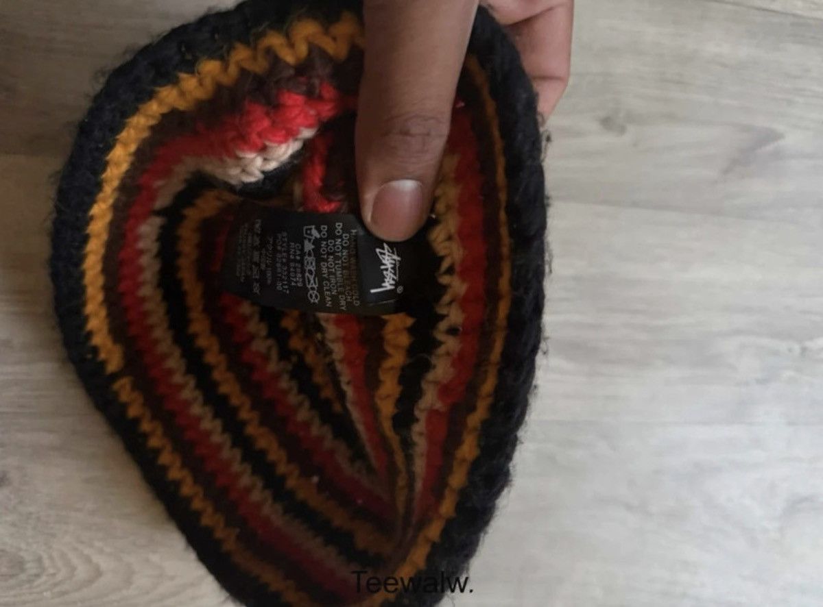 Stussy Stüssy x Patta Striped Knit Bucket Hat Size ONE SIZE - 3 Thumbnail