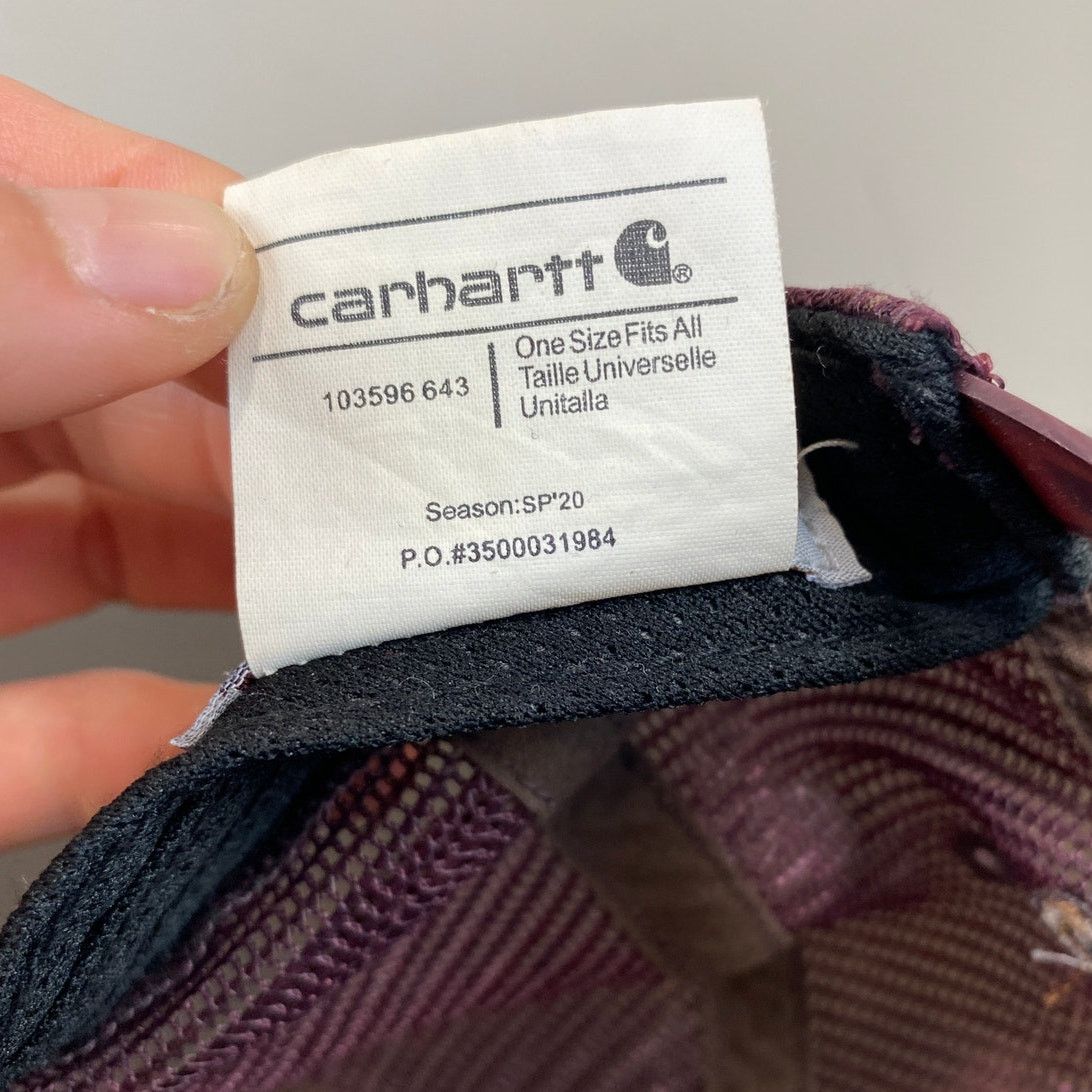 Carhartt Carhartt Mesh Trucker Snapback Adjustable Hat O/S Size ONE SIZE - 10 Thumbnail