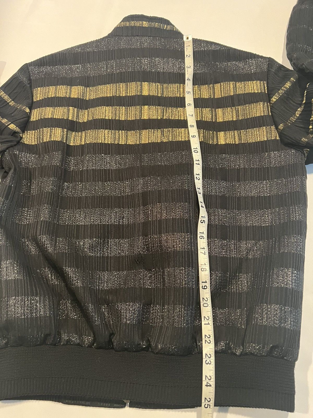 Saint Laurent Paris Saint Laurent mens gold trim bomber jacket. 48/38. $5900 Size US M / EU 48-50 / 2 - 7 Thumbnail