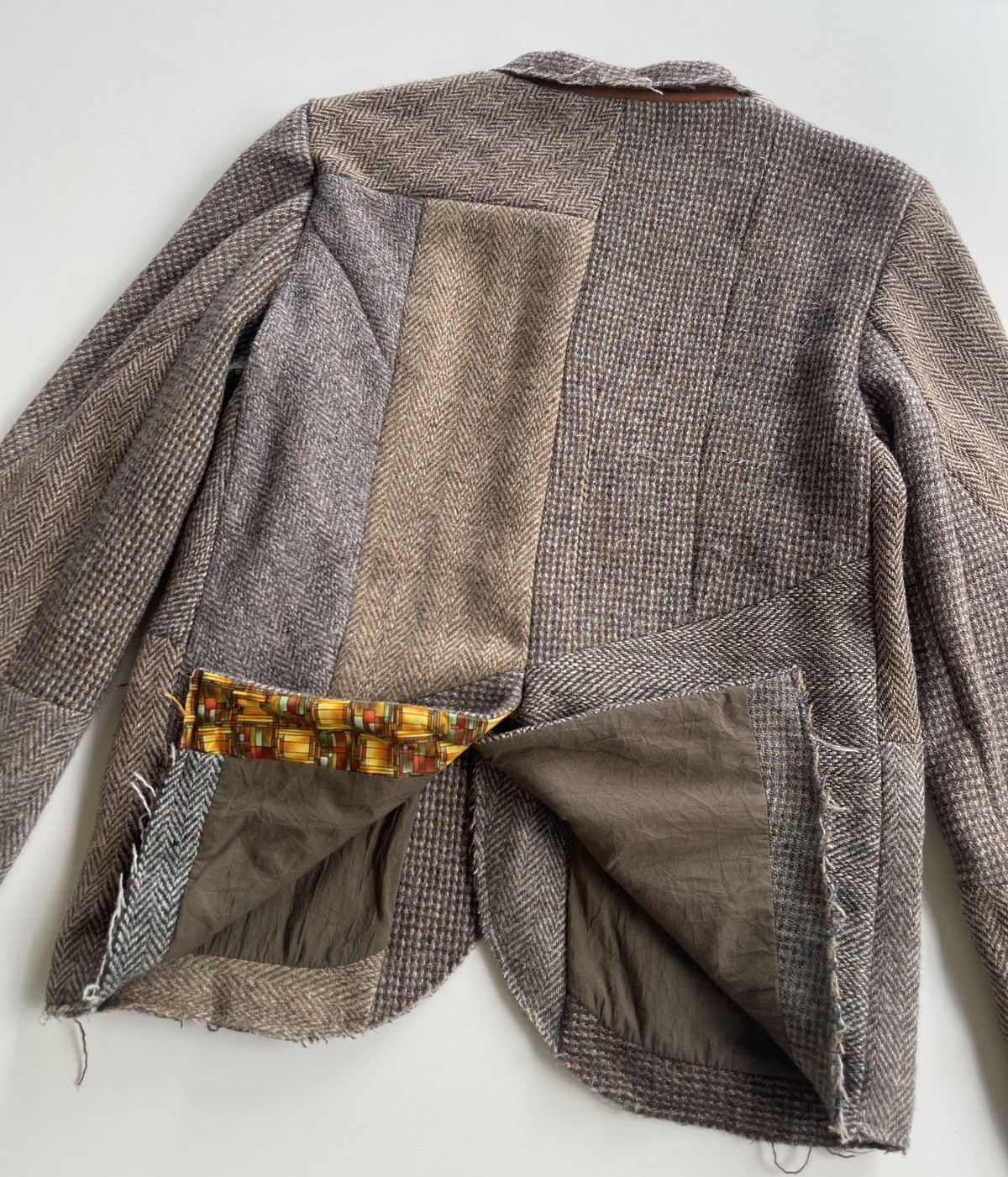 Harris Tweed 80s The Golden Gate Thrifters X HarrisTweed Patchwork Size US S / EU 44-46 / 1 - 15 Thumbnail