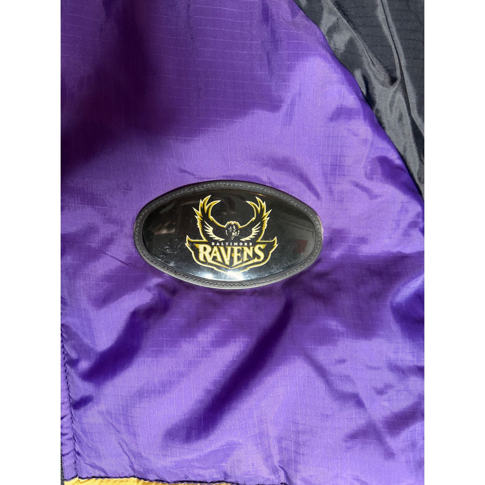 NFL × Pro Player × Vintage Vintage 90s Pro Player Baltimore Ravens NFL Puffer Jacket Size US XL / EU 56 / 4 - 5 Thumbnail