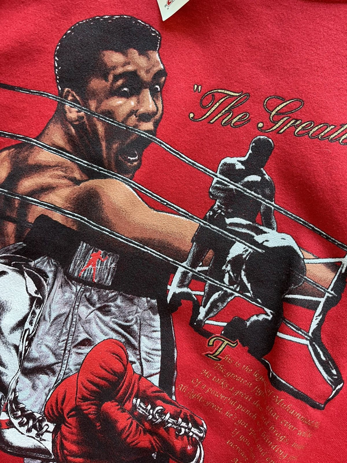 Nutmeg × Vintage Brand New 1980s Muhammad Ali Crewneck Size US L / EU 52-54 / 3 - 5 Thumbnail