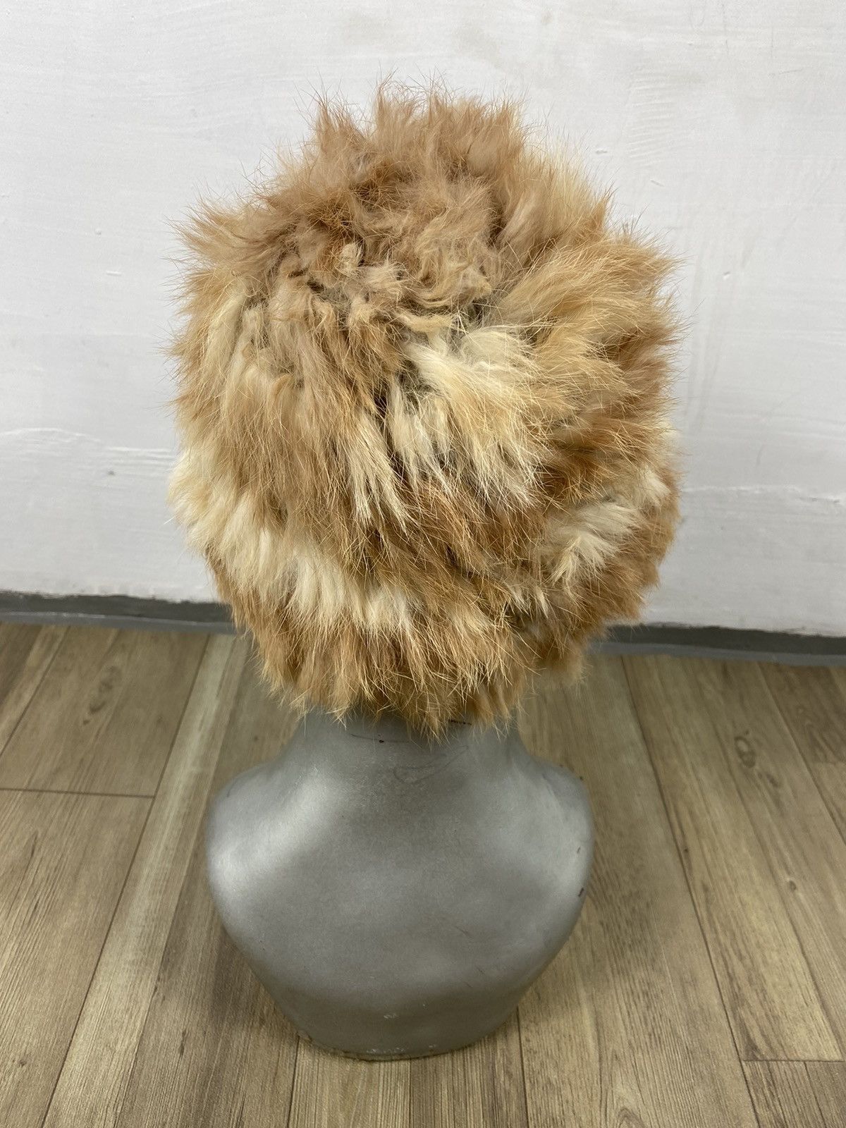 Japanese Brand Unknown Japanese Fur Beanie Hats Size ONE SIZE - 4 Thumbnail