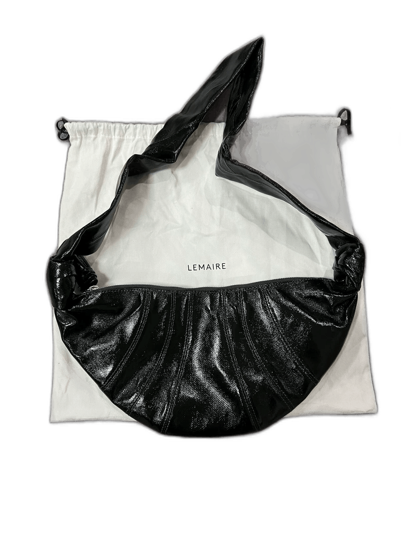 Lemaire Lemaire Horn Bag in Forest Green Size ONE SIZE - 1 Thumbnail