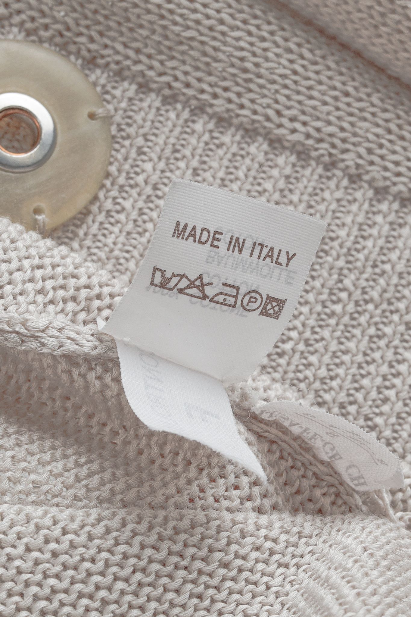 Brunello Cucinelli Brunello Cucinelli Cotton-Knit Drawstring-Waist Cardigan Size S / US 4 / IT 40 - 8 Thumbnail